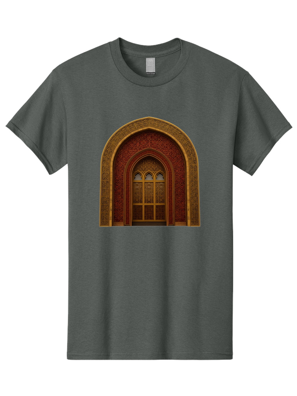 Ornate-Archway Men'S Graphic Tee, 100% Cotton, Comfortable Casual Summer Wear, Machine Washable, Vintage Camera, Old Camera, Antique Camera, Black Camera, Classic Photography, Photography Equipment, Nostalgic Device, Film Camera, Camera Art Bag894