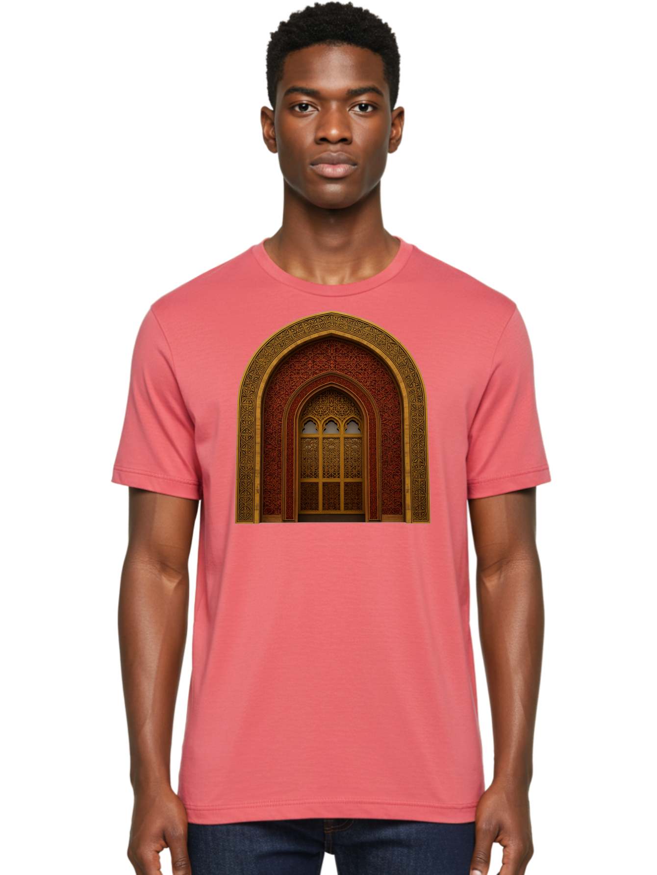 Ornate-Archway Men'S Graphic Tee, 100% Cotton, Comfortable Casual Summer Wear, Machine Washable, Vintage Camera, Old Camera, Antique Camera, Black Camera, Classic Photography, Photography Equipment, Nostalgic Device, Film Camera, Camera Art Bag894