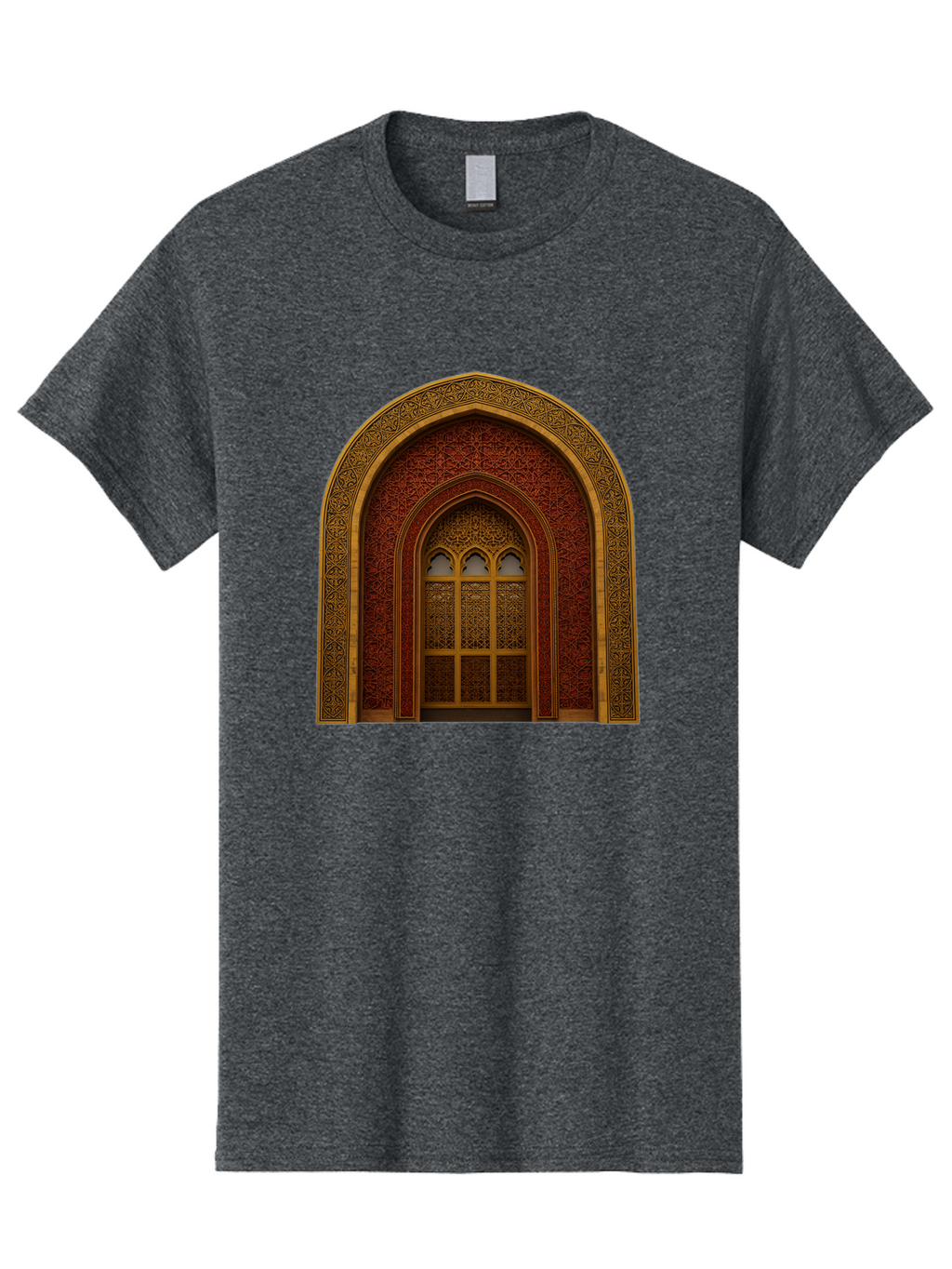 Ornate-Archway Men'S Graphic Tee, 100% Cotton, Comfortable Casual Summer Wear, Machine Washable, Vintage Camera, Old Camera, Antique Camera, Black Camera, Classic Photography, Photography Equipment, Nostalgic Device, Film Camera, Camera Art Bag894