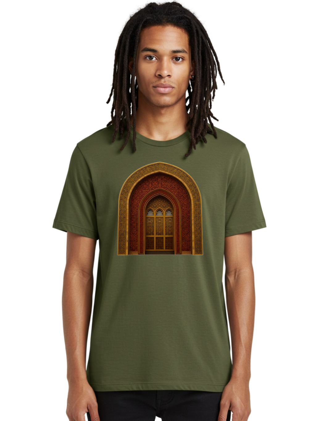 Ornate-Archway Men'S Graphic Tee, 100% Cotton, Comfortable Casual Summer Wear, Machine Washable, Vintage Camera, Old Camera, Antique Camera, Black Camera, Classic Photography, Photography Equipment, Nostalgic Device, Film Camera, Camera Art Bag894