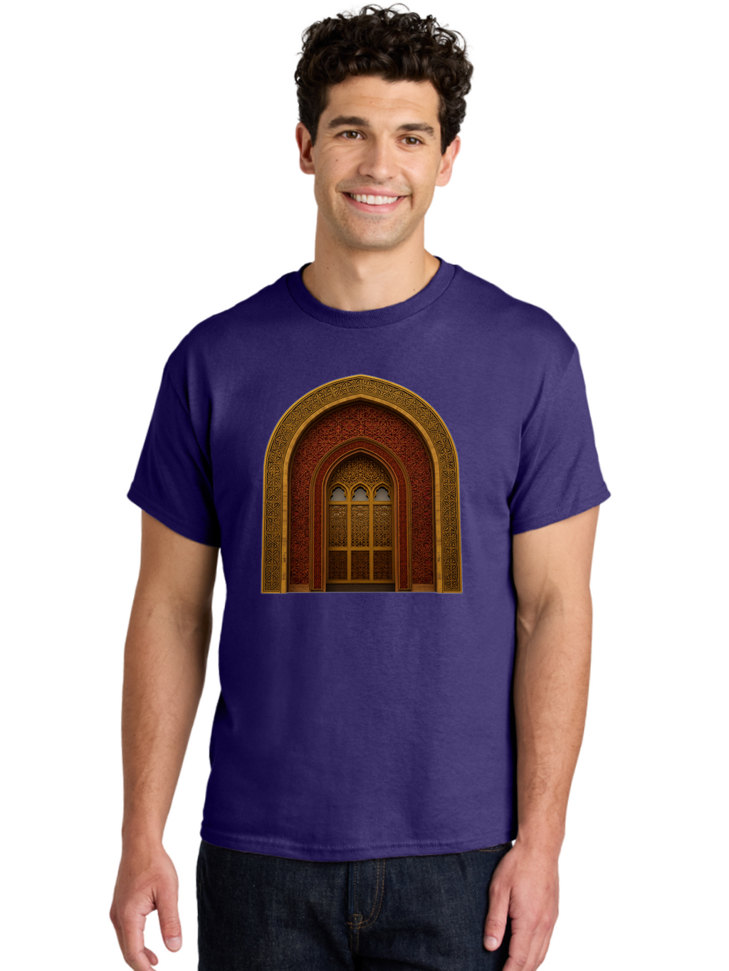 Ornate-Archway Men'S Graphic Tee, 100% Cotton, Comfortable Casual Summer Wear, Machine Washable, Vintage Camera, Old Camera, Antique Camera, Black Camera, Classic Photography, Photography Equipment, Nostalgic Device, Film Camera, Camera Art Bag894