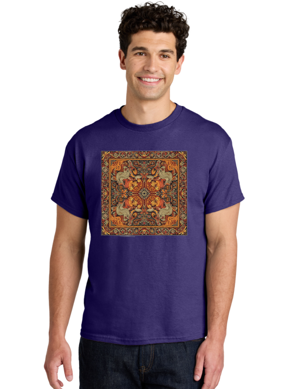 Ornate-Carpet Men'S Graphic Tee, 100% Cotton, Comfortable Casual Summer Wear, Machine Washable, Vintage Camera, Old Camera, Antique Camera, Black Camera, Classic Photography, Photography Equipment, Nostalgic Device, Film Camera, Camera Art Bag897