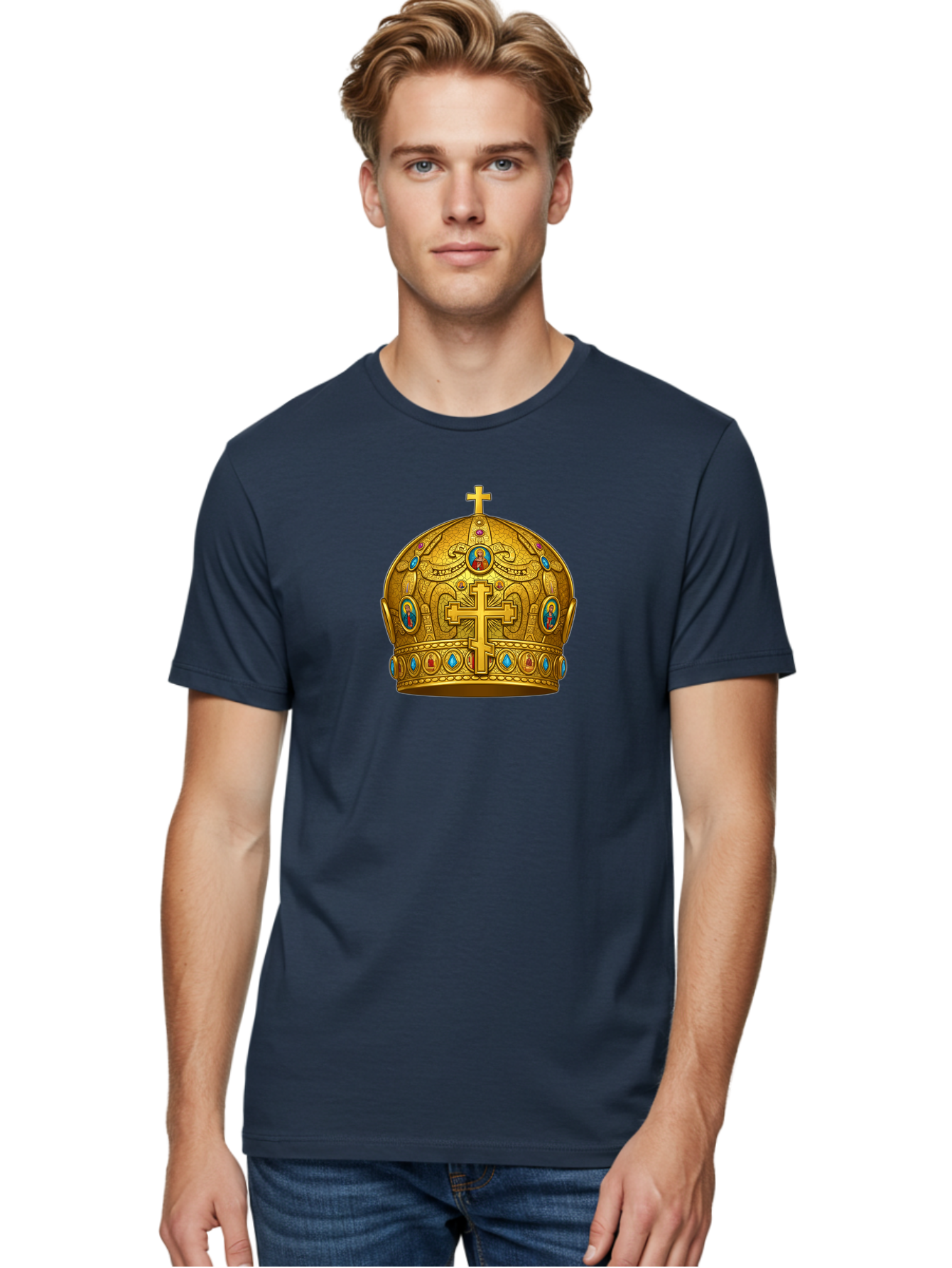 Ornate-Crown Men'S Graphic Tee, 100% Cotton, Comfortable Casual Summer Wear, Machine Washable, Vintage Camera, Old Camera, Antique Camera, Black Camera, Classic Photography, Photography Equipment, Nostalgic Device, Film Camera, Camera Art Bag898