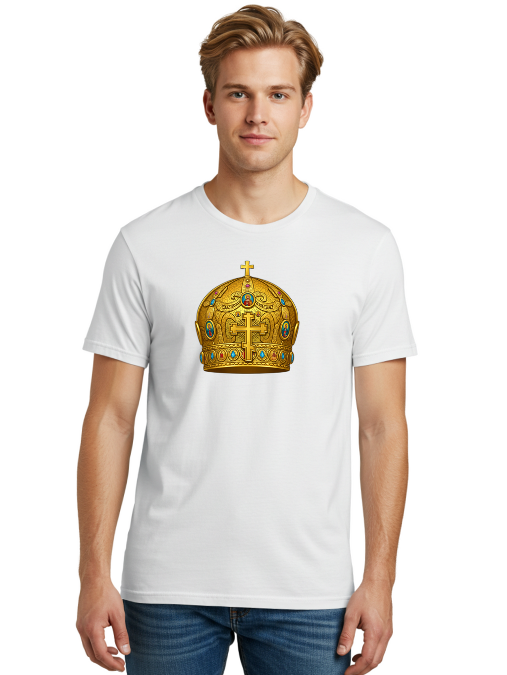 Ornate-Crown Men'S Graphic Tee, 100% Cotton, Comfortable Casual Summer Wear, Machine Washable, Vintage Camera, Old Camera, Antique Camera, Black Camera, Classic Photography, Photography Equipment, Nostalgic Device, Film Camera, Camera Art Bag898