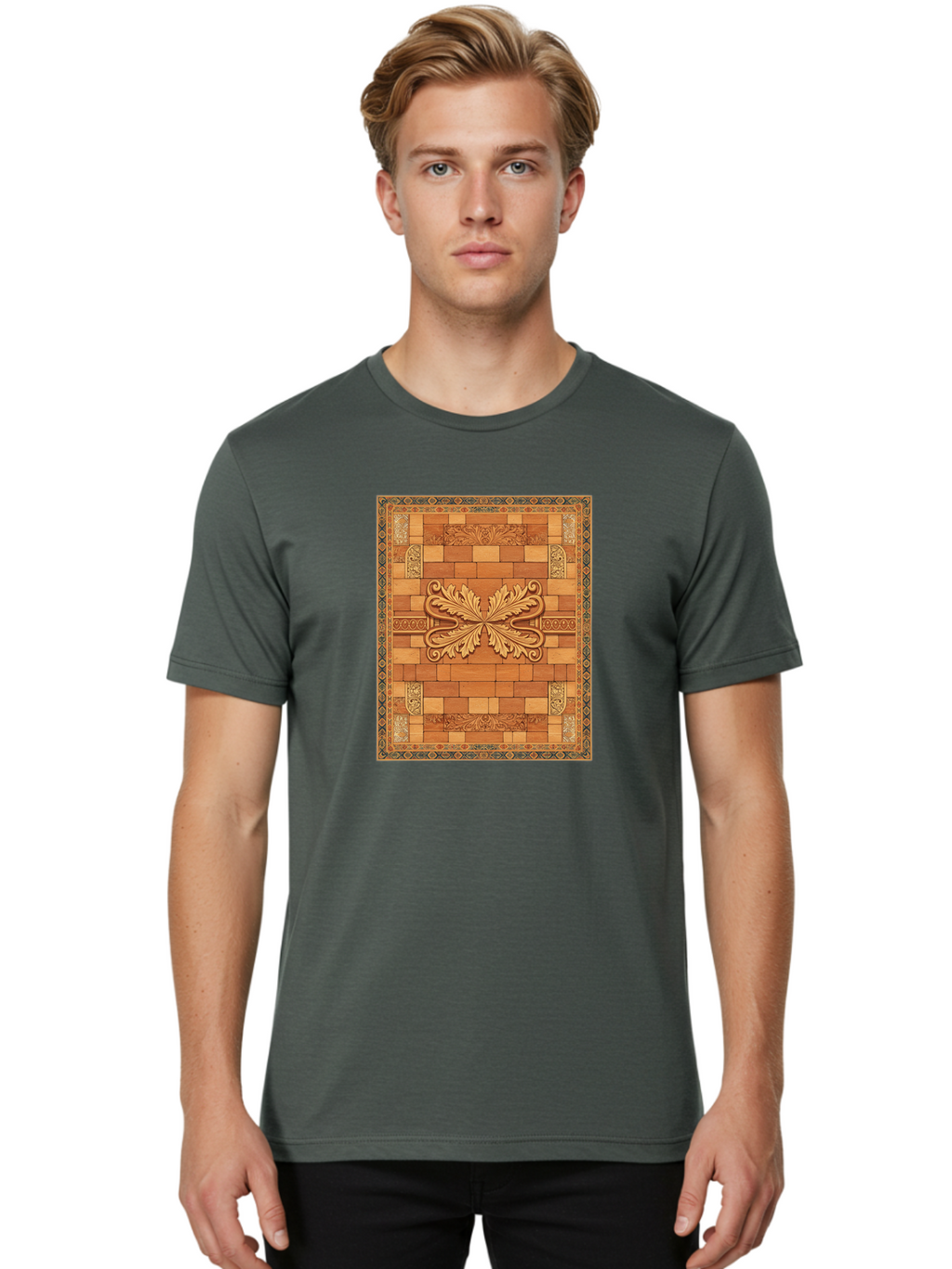 Ornate-Floor Men'S Graphic Tee, 100% Cotton, Comfortable Casual Summer Wear, Machine Washable, Vintage Camera, Old Camera, Antique Camera, Black Camera, Classic Photography, Photography Equipment, Nostalgic Device, Film Camera, Camera Art Bag900