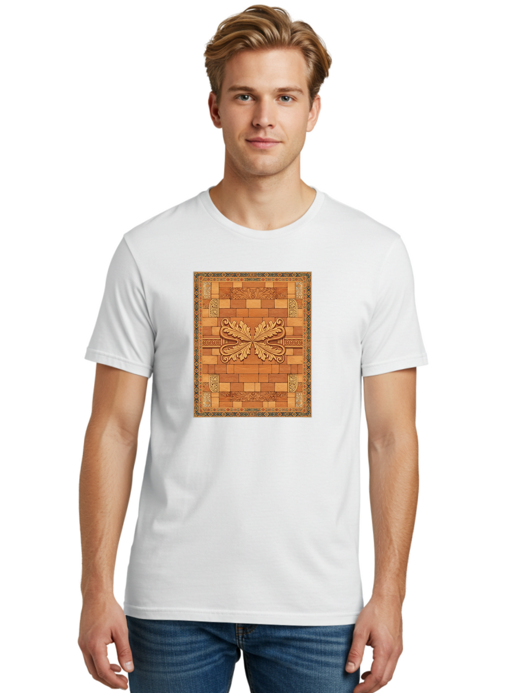 Ornate-Floor Men'S Graphic Tee, 100% Cotton, Comfortable Casual Summer Wear, Machine Washable, Vintage Camera, Old Camera, Antique Camera, Black Camera, Classic Photography, Photography Equipment, Nostalgic Device, Film Camera, Camera Art Bag900