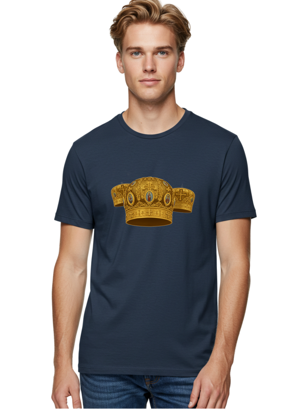 Orthodox-Crown Men'S Graphic Tee, 100% Cotton, Comfortable Casual Summer Wear, Machine Washable, Vintage Camera, Old Camera, Antique Camera, Black Camera, Classic Photography, Photography Equipment, Nostalgic Device, Film Camera, Camera Art Bag908