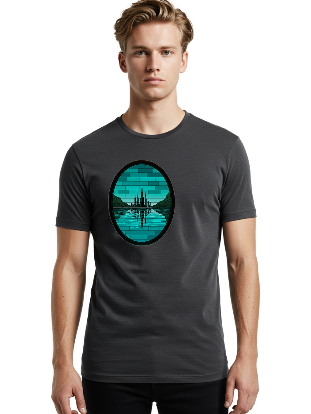 Oval-Window Men'S Graphic Tee, 100% Cotton, Comfortable Casual Summer Wear, Machine Washable, Vintage Camera, Old Camera, Antique Camera, Black Camera, Classic Photography, Photography Equipment, Nostalgic Device, Film Camera, Camera Art Bag909