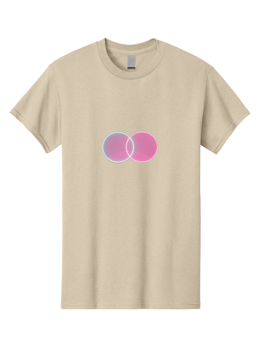 Overlapping-Circles-3 Men'S Graphic Tee, 100% Cotton, Comfortable Casual Summer Wear, Machine Washable, Vintage Camera, Old Camera, Antique Camera, Black Camera, Classic Photography, Photography Equipment, Nostalgic Device, Film Camera, Bag912