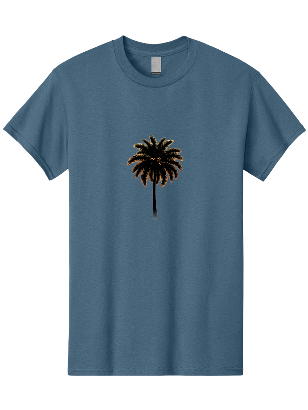 Palm-Tree Men'S Graphic Tee, 100% Cotton, Comfortable Casual Summer Wear, Machine Washable, Vintage Camera, Old Camera, Antique Camera, Black Camera, Classic Photography, Photography Equipment, Nostalgic Device, Film Camera, Camera Art Bag924