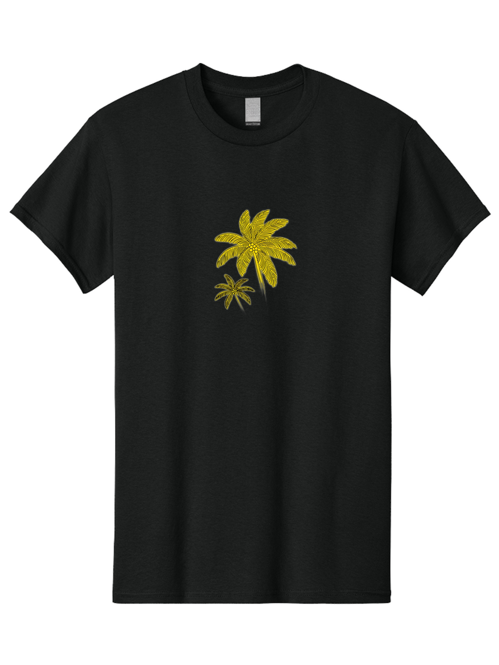 Palm-Trees Men'S Graphic Tee, 100% Cotton, Comfortable Casual Summer Wear, Machine Washable, Vintage Camera, Old Camera, Antique Camera, Black Camera, Classic Photography, Photography Equipment, Nostalgic Device, Film Camera, Camera Art Bag926