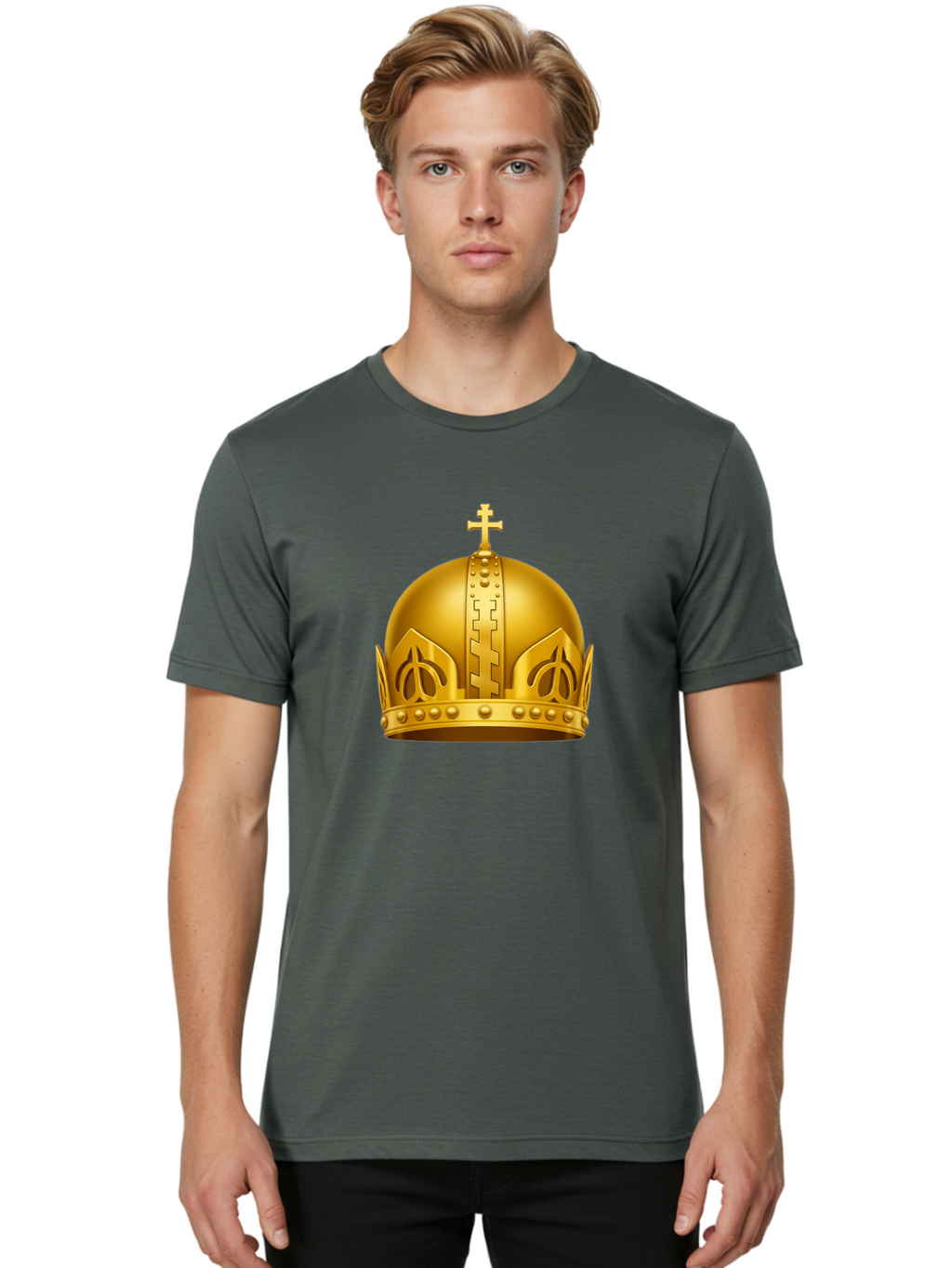 Papal-Crown Men'S Graphic Tee, 100% Cotton, Comfortable Casual Summer Wear, Machine Washable, Vintage Camera, Old Camera, Antique Camera, Black Camera, Classic Photography, Photography Equipment, Nostalgic Device, Film Camera, Camera Art Bag928