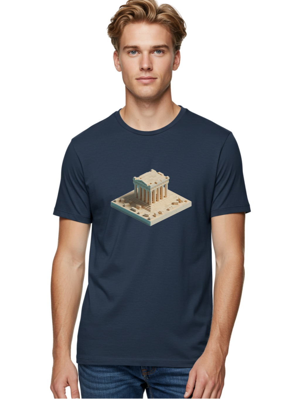 Parthenon-2 Men'S Graphic Tee, 100% Cotton, Comfortable Casual Summer Wear, Machine Washable, Vintage Camera, Old Camera, Antique Camera, Black Camera, Classic Photography, Photography Equipment, Nostalgic Device, Film Camera, Camera Art Bag934