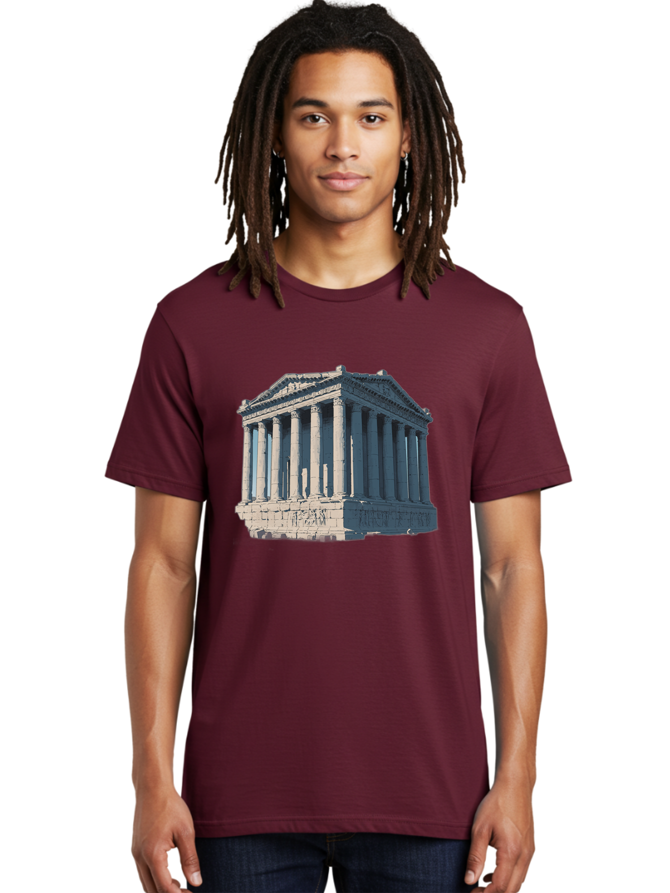 Parthenon-3 Men'S Graphic Tee, 100% Cotton, Comfortable Casual Summer Wear, Machine Washable, Vintage Camera, Old Camera, Antique Camera, Black Camera, Classic Photography, Photography Equipment, Nostalgic Device, Film Camera, Camera Art Bag935