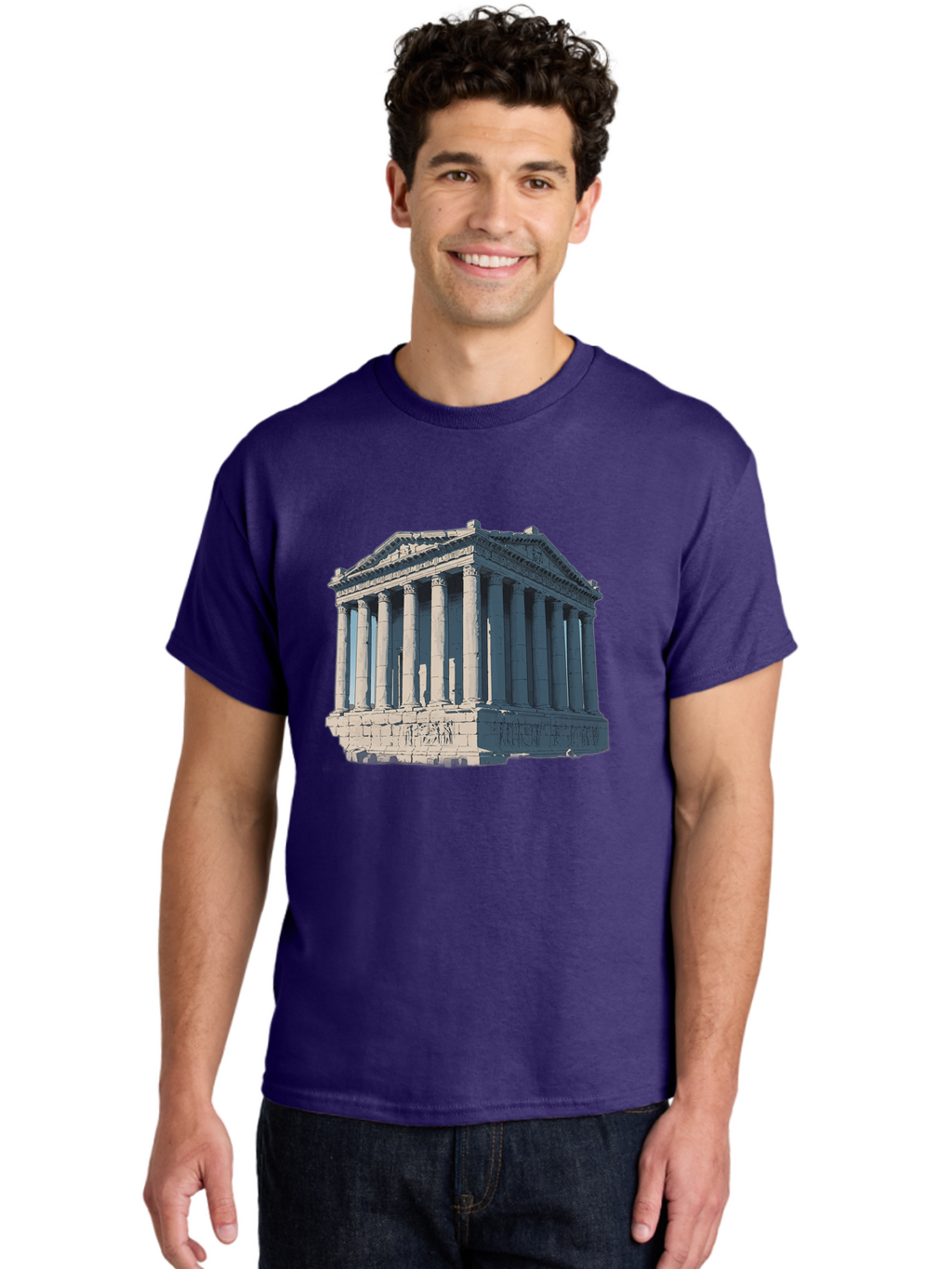 Parthenon-3 Men'S Graphic Tee, 100% Cotton, Comfortable Casual Summer Wear, Machine Washable, Vintage Camera, Old Camera, Antique Camera, Black Camera, Classic Photography, Photography Equipment, Nostalgic Device, Film Camera, Camera Art Bag935