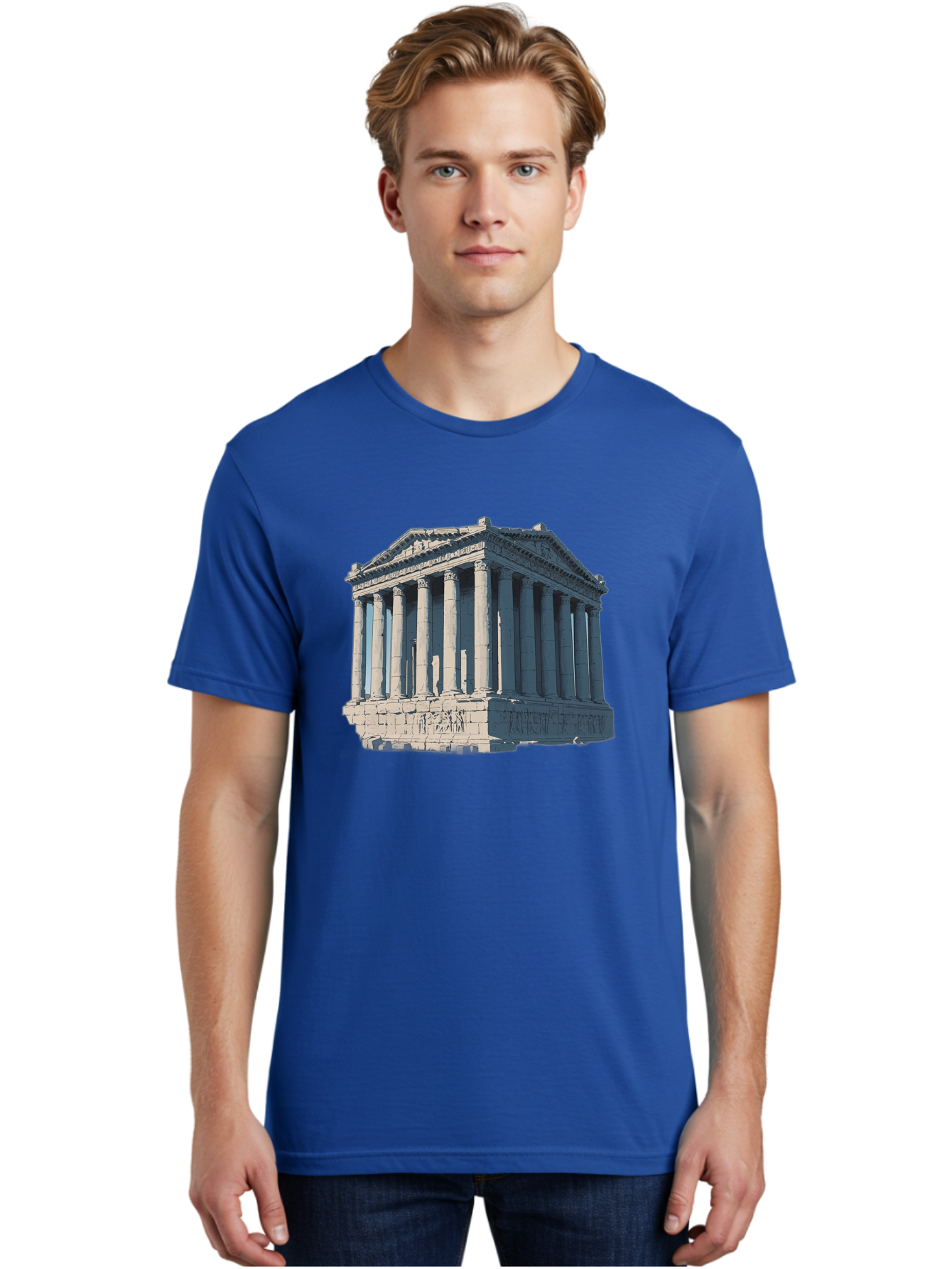 Parthenon-3 Men'S Graphic Tee, 100% Cotton, Comfortable Casual Summer Wear, Machine Washable, Vintage Camera, Old Camera, Antique Camera, Black Camera, Classic Photography, Photography Equipment, Nostalgic Device, Film Camera, Camera Art Bag935