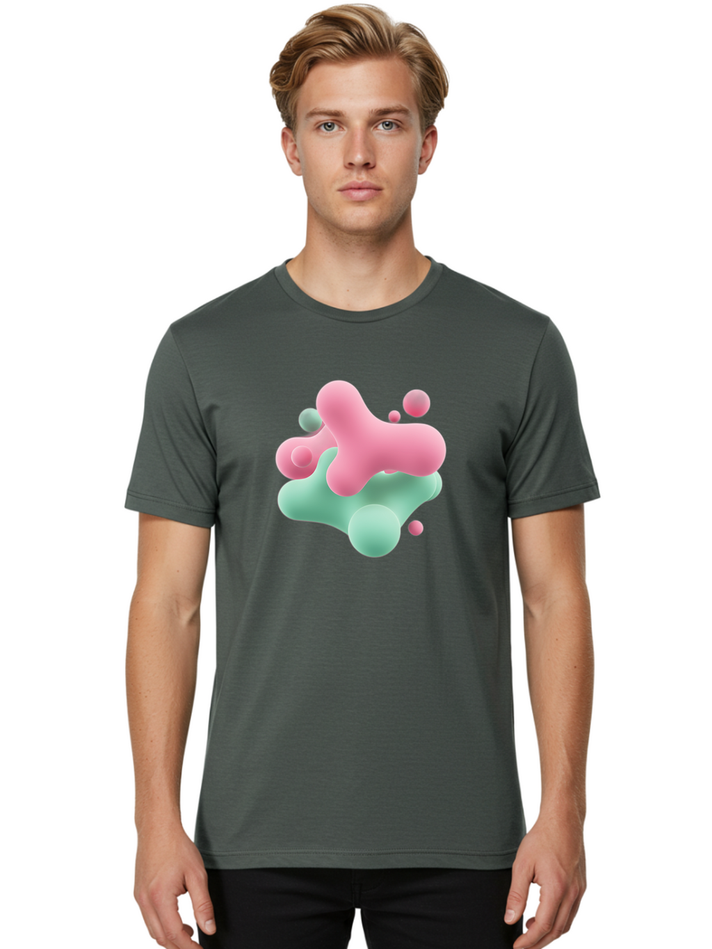 Pastel-Blobs Men'S Graphic Tee, 100% Cotton, Comfortable Casual Summer Wear, Machine Washable, Vintage Camera, Old Camera, Antique Camera, Black Camera, Classic Photography, Photography Equipment, Nostalgic Device, Film Camera, Camera Art Bag937