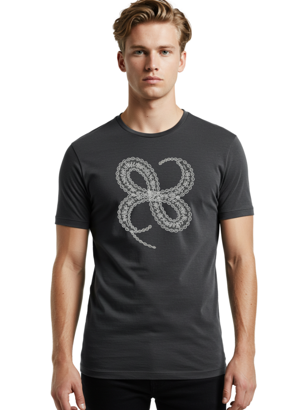 Peace-Sign-Chain Men'S Graphic Tee, 100% Cotton, Comfortable Casual Summer Wear, Machine Washable, Vintage Camera, Old Camera, Antique Camera, Black Camera, Classic Photography, Photography Equipment, Nostalgic Device, Film Camera, Camera Art Bag940