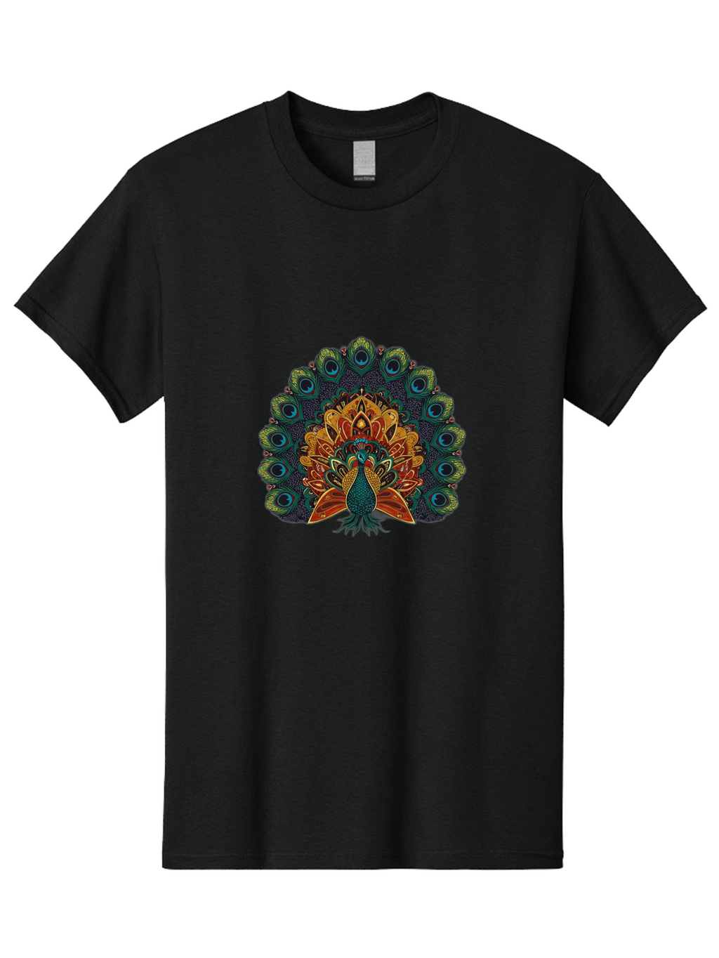 Peacock Men'S Graphic Tee, 100% Cotton, Comfortable Casual Summer Wear, Machine Washable, Vintage Camera, Old Camera, Antique Camera, Black Camera, Classic Photography, Photography Equipment, Nostalgic Device, Film Camera, Camera Art Bag941