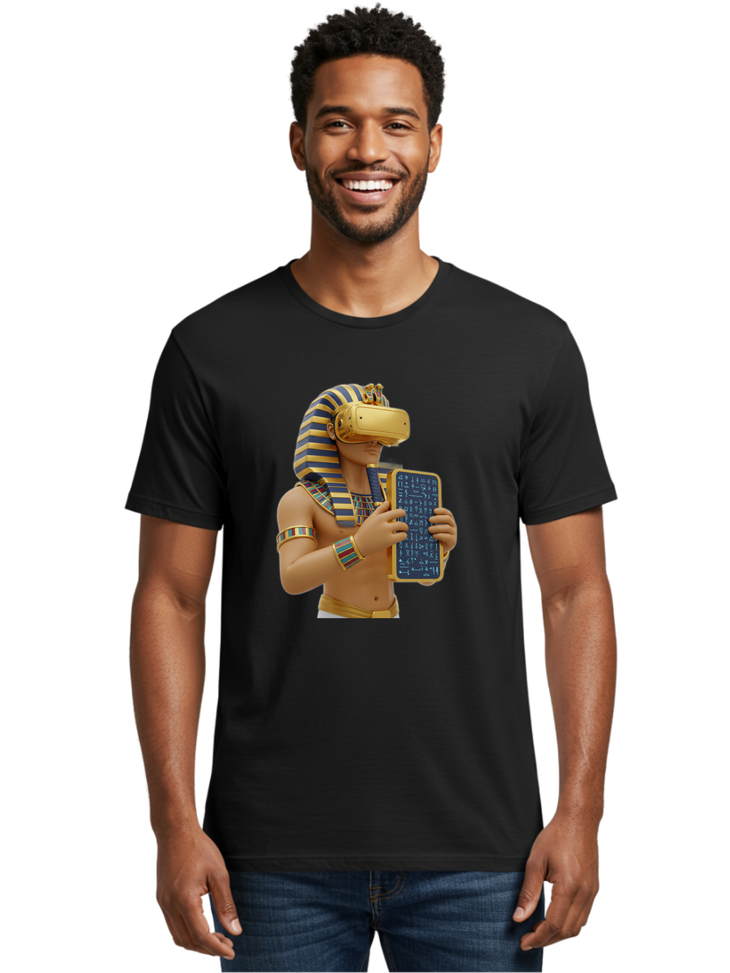 Pharaoh-Vr Men'S Graphic Tee, 100% Cotton, Comfortable Casual Summer Wear, Machine Washable, Vintage Camera, Old Camera, Antique Camera, Black Camera, Classic Photography, Photography Equipment, Nostalgic Device, Film Camera, Camera Art Bag946