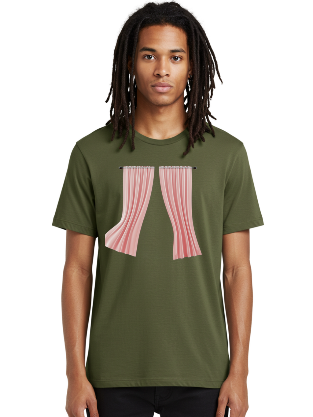 Pink-Curtains Men'S Graphic Tee, 100% Cotton, Comfortable Casual Summer Wear, Machine Washable, Vintage Camera, Old Camera, Antique Camera, Black Camera, Classic Photography, Photography Equipment, Nostalgic Device, Film Camera, Camera Art Bag953