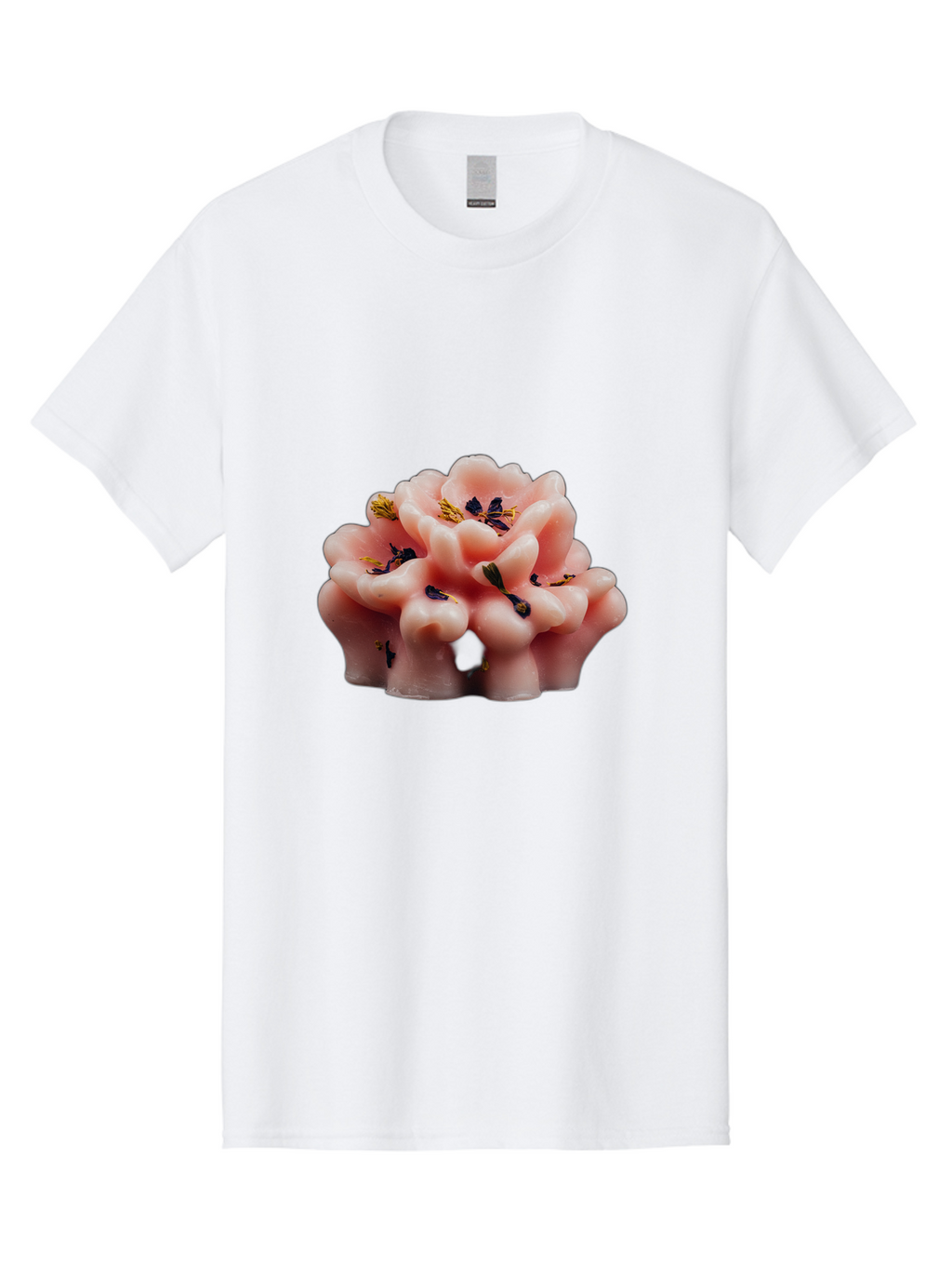 Pink-Flower-Shaped-Candle Men'S Graphic Tee, 100% Cotton, Comfortable Casual Summer Wear, Machine Washable, Vintage Camera, Old Camera, Antique Camera, Black Camera, Classic Photography, Photography Equipment, Nostalgic Device, Film Camera, Bag956