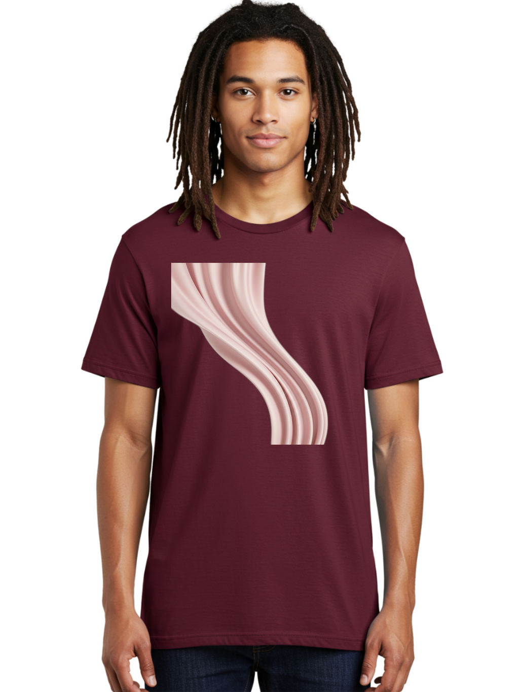 Pink-Ribbon Men'S Graphic Tee, 100% Cotton, Comfortable Casual Summer Wear, Machine Washable, Vintage Camera, Old Camera, Antique Camera, Black Camera, Classic Photography, Photography Equipment, Nostalgic Device, Film Camera, Camera Art Bag960