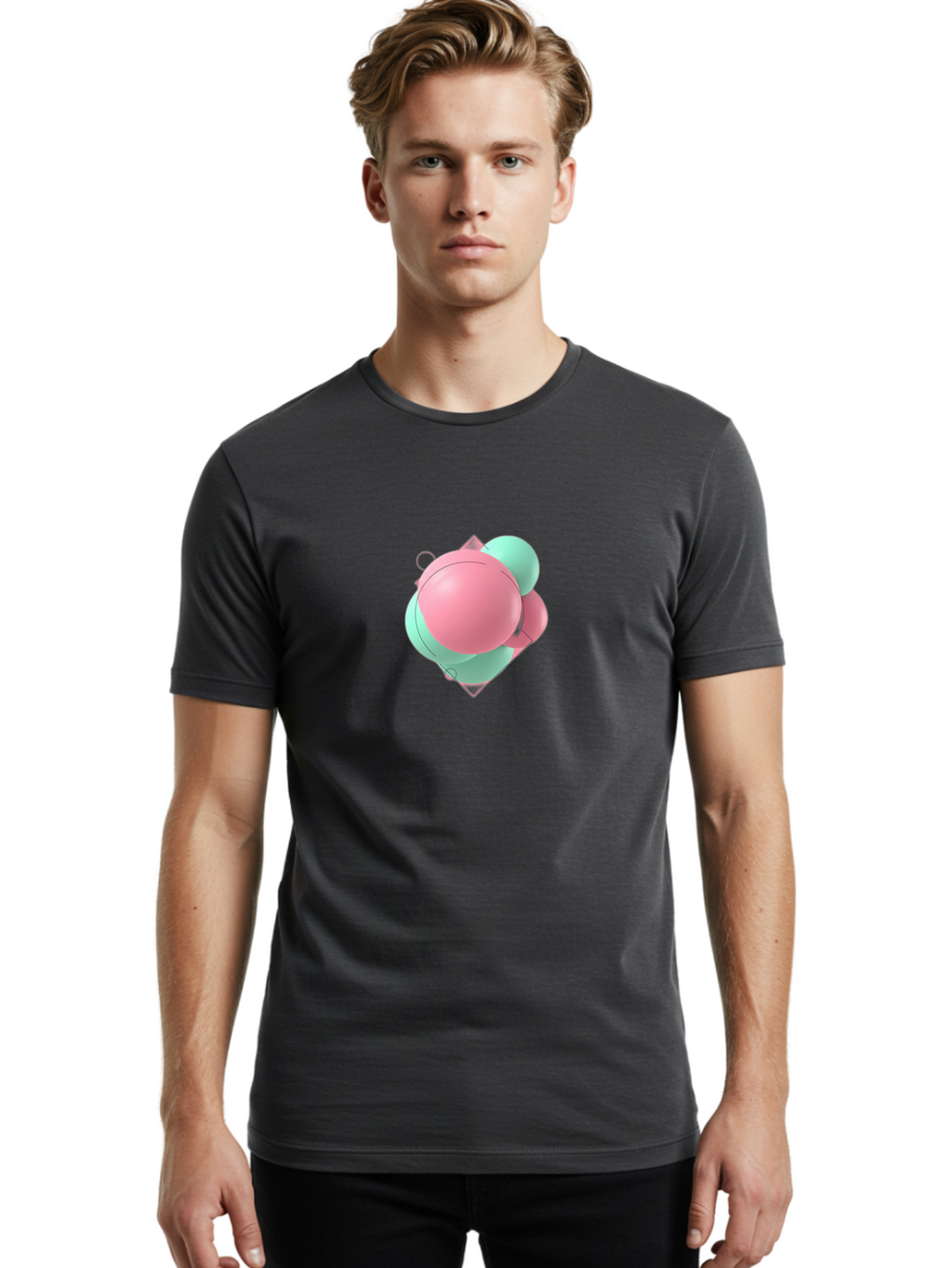 Pink-Sphere Men'S Graphic Tee, 100% Cotton, Comfortable Casual Summer Wear, Machine Washable, Vintage Camera, Old Camera, Antique Camera, Black Camera, Classic Photography, Photography Equipment, Nostalgic Device, Film Camera, Camera Art Bag970