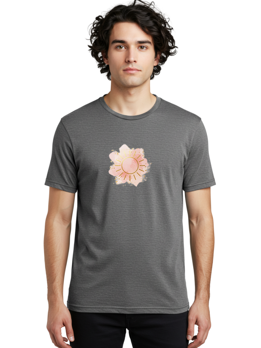 Pink-Sun Men'S Graphic Tee, 100% Cotton, Comfortable Casual Summer Wear, Machine Washable, Vintage Camera, Old Camera, Antique Camera, Black Camera, Classic Photography, Photography Equipment, Nostalgic Device, Film Camera, Camera Art Bag971