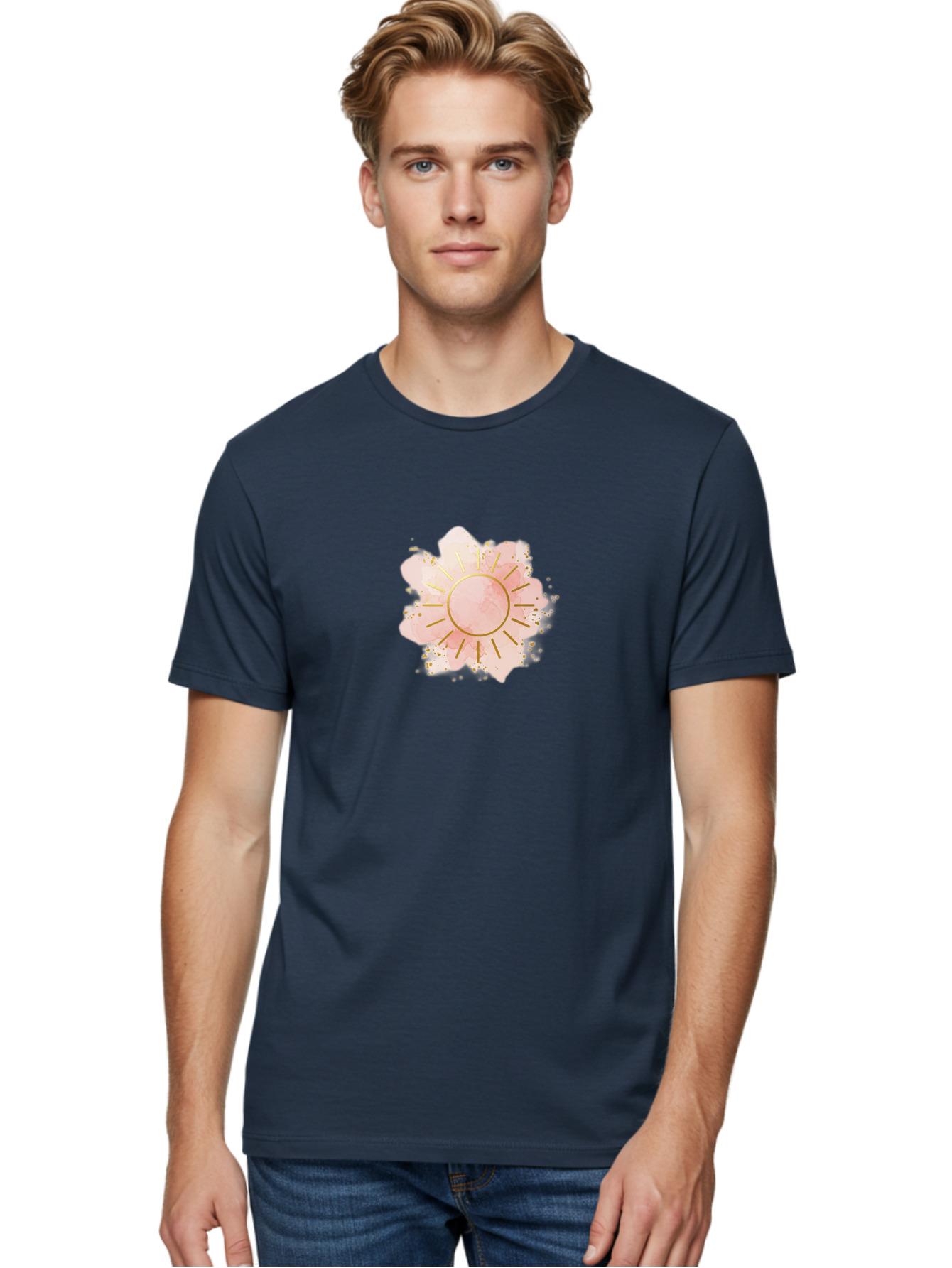 Pink-Sun Men'S Graphic Tee, 100% Cotton, Comfortable Casual Summer Wear, Machine Washable, Vintage Camera, Old Camera, Antique Camera, Black Camera, Classic Photography, Photography Equipment, Nostalgic Device, Film Camera, Camera Art Bag971