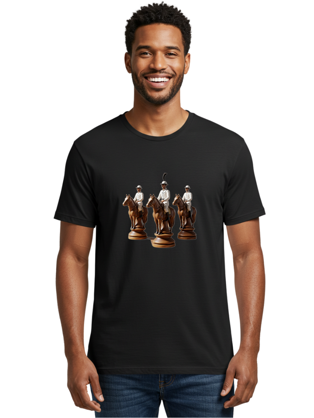 Polo-Players-On-Horseback Men'S Graphic Tee, 100% Cotton, Comfortable Casual Summer Wear, Machine Washable, Vintage Camera, Old Camera, Antique Camera, Black Camera, Classic Photography, Photography Equipment, Nostalgic Device, Film Camera, Bag978