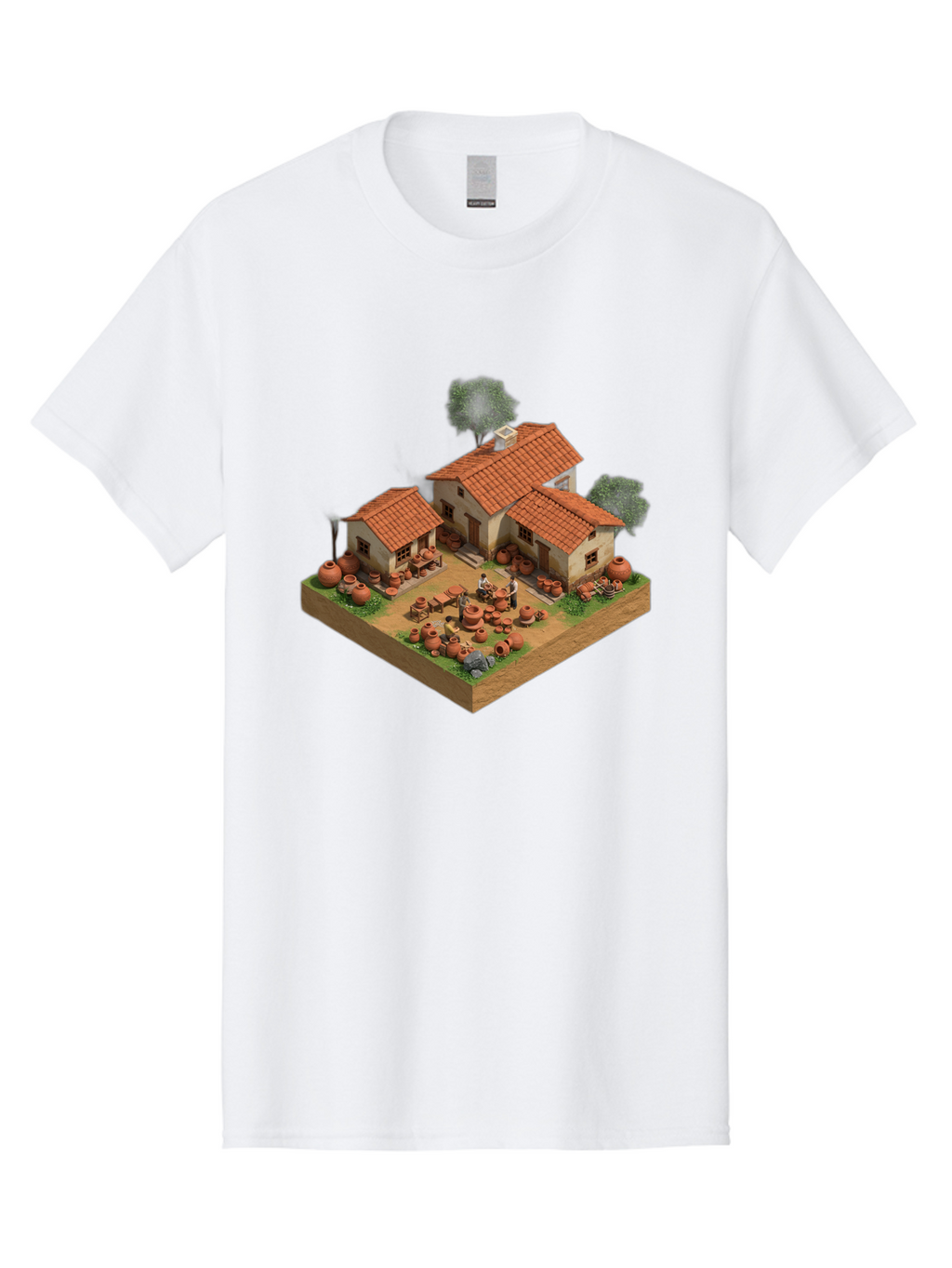 Pottery-Workshop Men'S Graphic Tee, 100% Cotton, Comfortable Casual Summer Wear, Machine Washable, Vintage Camera, Old Camera, Antique Camera, Black Camera, Classic Photography, Photography Equipment, Nostalgic Device, Film Camera, Camera Art Bag982
