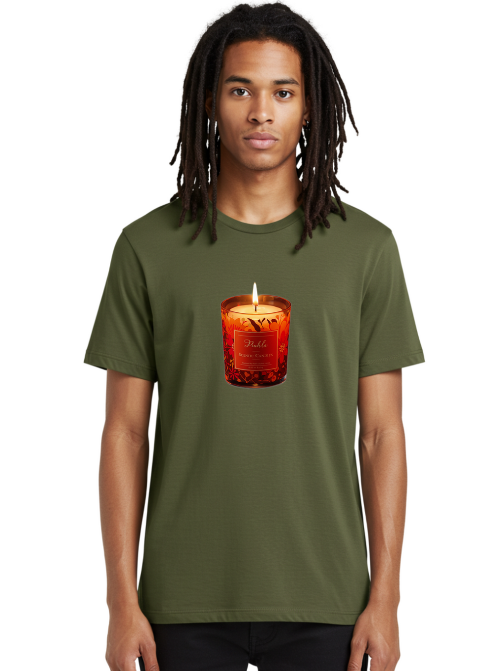 Puhla-Scentic-Candle Men'S Graphic Tee, 100% Cotton, Comfortable Casual Summer Wear, Machine Washable, Vintage Camera, Old Camera, Antique Camera, Black Camera, Classic Photography, Photography Equipment, Nostalgic Device, Film Camera, Bag983