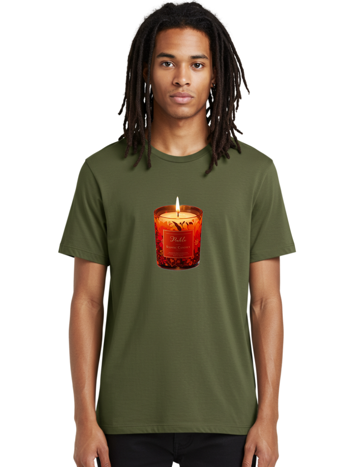 Puhla-Scentic-Candle Men'S Graphic Tee, 100% Cotton, Comfortable Casual Summer Wear, Machine Washable, Vintage Camera, Old Camera, Antique Camera, Black Camera, Classic Photography, Photography Equipment, Nostalgic Device, Film Camera, Bag983
