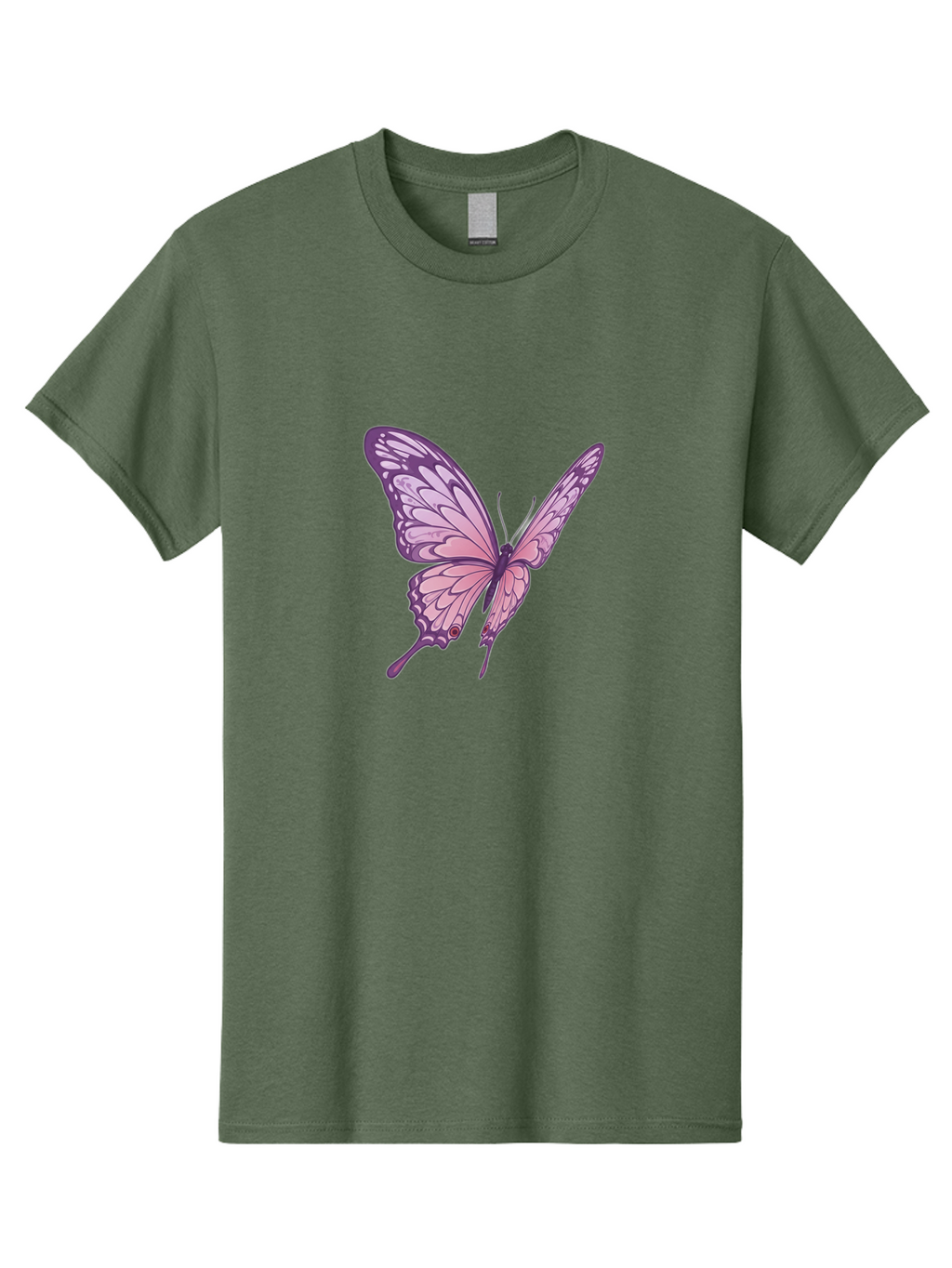 Purple-Butterfly Men'S Graphic Tee, 100% Cotton, Comfortable Casual Summer Wear, Machine Washable, Vintage Camera, Old Camera, Antique Camera, Black Camera, Classic Photography, Photography Equipment, Nostalgic Device, Film Camera, Camera Art Bag984