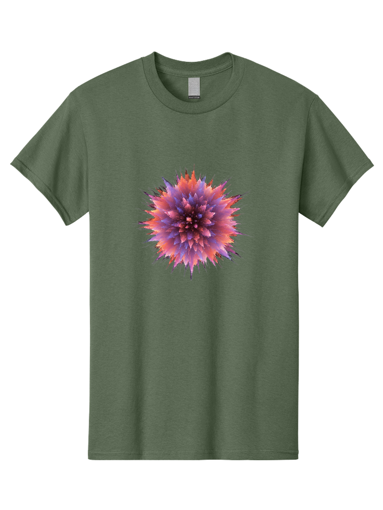 Purple-Fractal Men'S Graphic Tee, 100% Cotton, Comfortable Casual Summer Wear, Machine Washable, Vintage Camera, Old Camera, Antique Camera, Black Camera, Classic Photography, Photography Equipment, Nostalgic Device, Film Camera, Camera Art Bag988