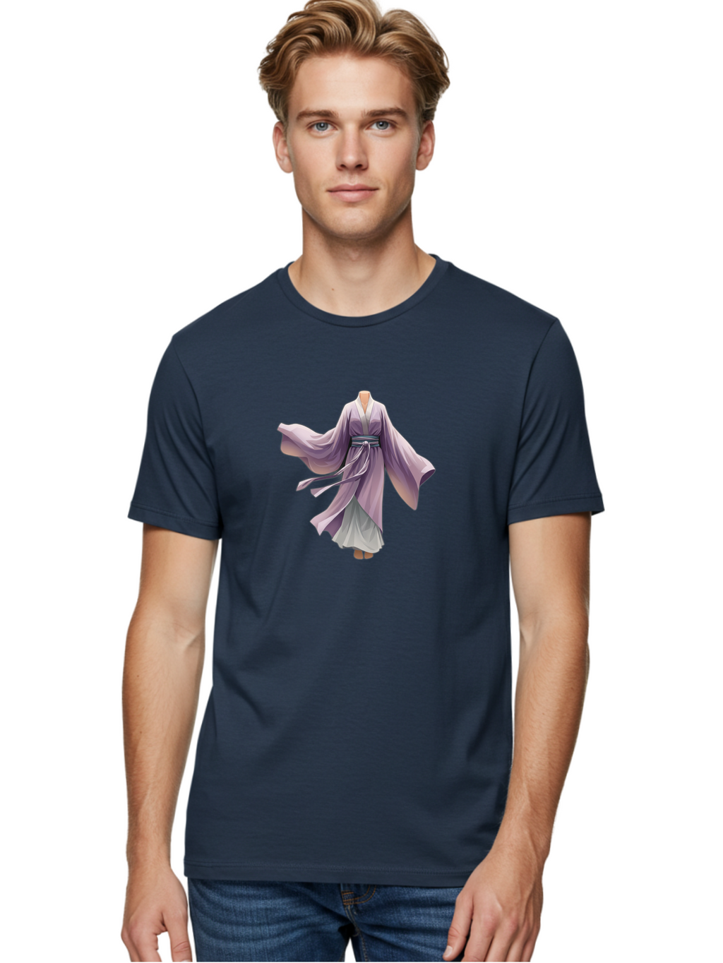 Purple-Kimono Men'S Graphic Tee, 100% Cotton, Comfortable Casual Summer Wear, Machine Washable, Vintage Camera, Old Camera, Antique Camera, Black Camera, Classic Photography, Photography Equipment, Nostalgic Device, Film Camera, Camera Art Bag990