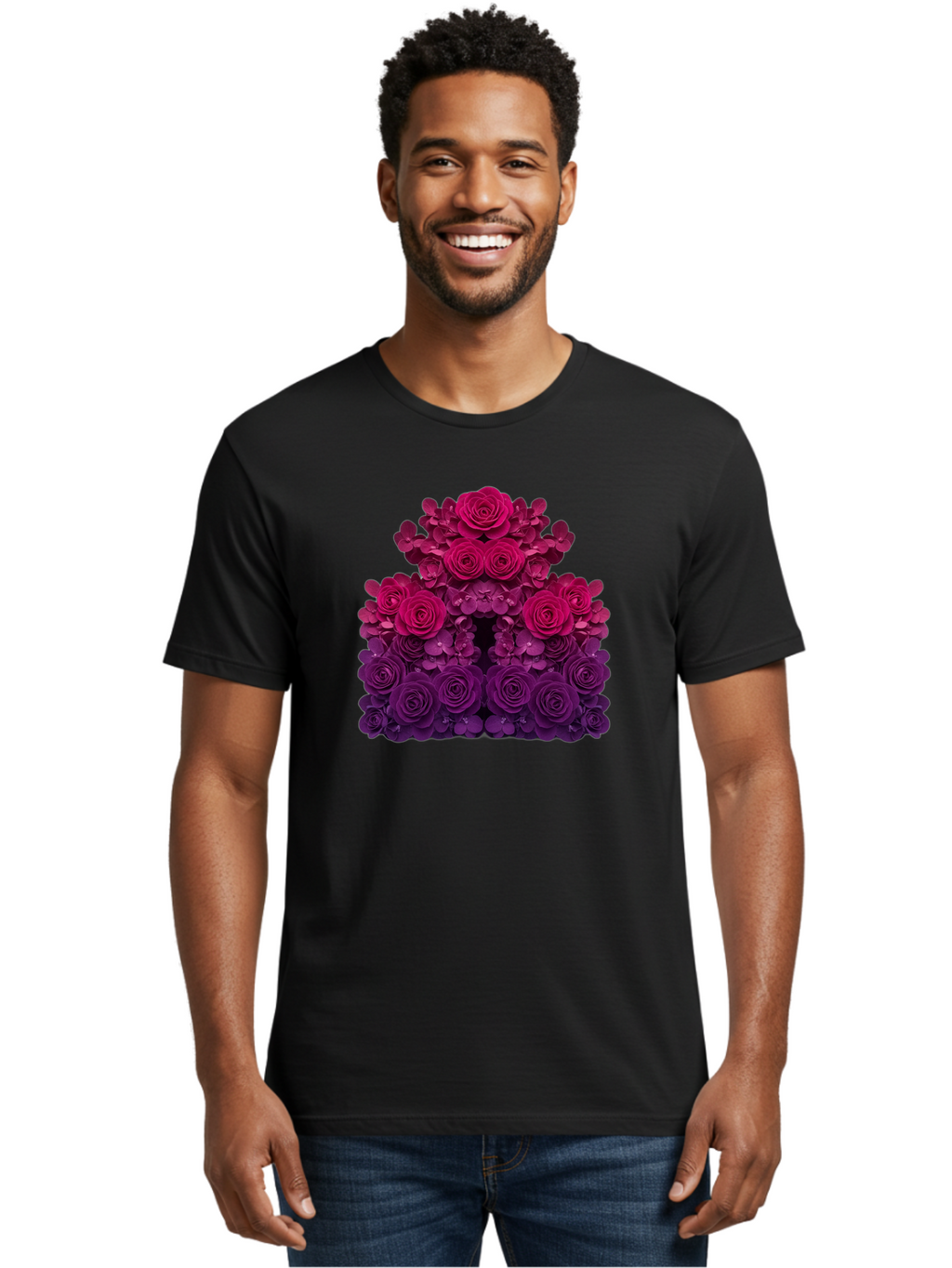 Purple-Roses Men'S Graphic Tee, 100% Cotton, Comfortable Casual Summer Wear, Machine Washable, Vintage Camera, Old Camera, Antique Camera, Black Camera, Classic Photography, Photography Equipment, Nostalgic Device, Film Camera, Camera Art Bag994