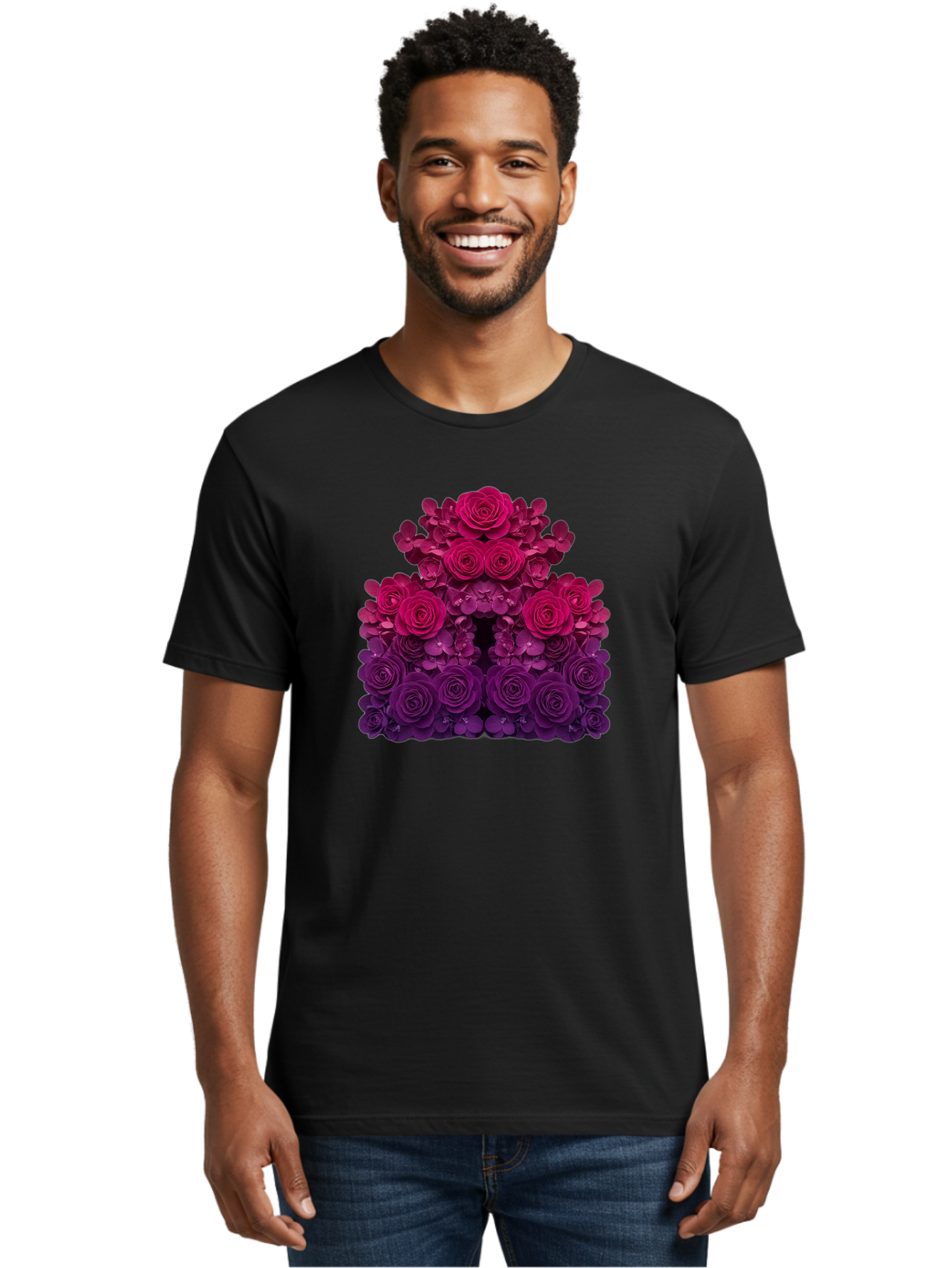 Purple-Roses Men'S Graphic Tee, 100% Cotton, Comfortable Casual Summer Wear, Machine Washable, Vintage Camera, Old Camera, Antique Camera, Black Camera, Classic Photography, Photography Equipment, Nostalgic Device, Film Camera, Camera Art Bag994