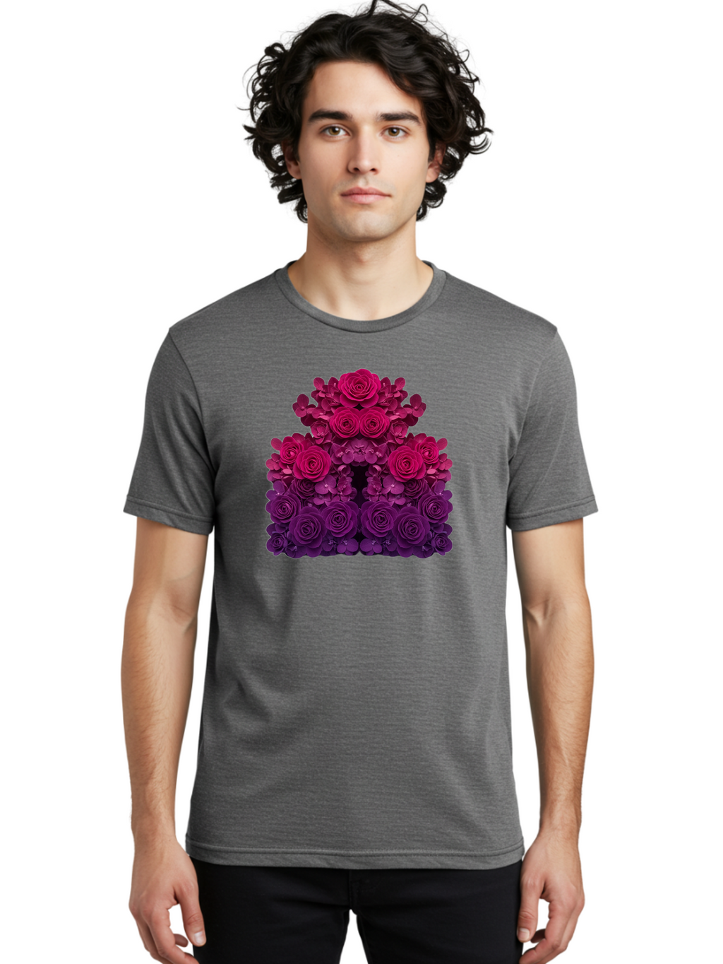 Purple-Roses Men'S Graphic Tee, 100% Cotton, Comfortable Casual Summer Wear, Machine Washable, Vintage Camera, Old Camera, Antique Camera, Black Camera, Classic Photography, Photography Equipment, Nostalgic Device, Film Camera, Camera Art Bag994