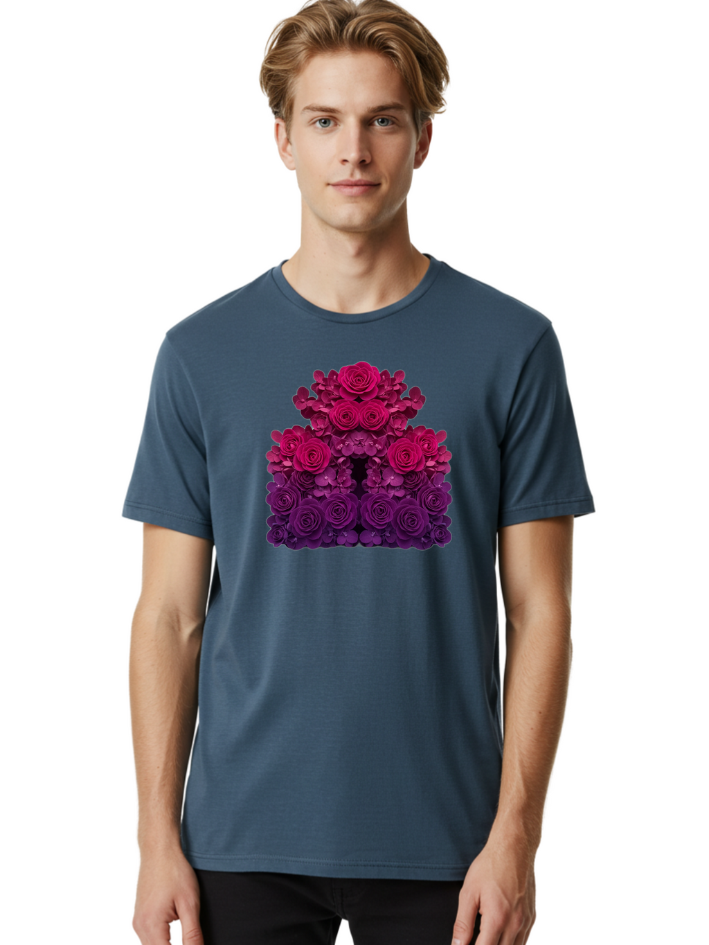 Purple-Roses Men'S Graphic Tee, 100% Cotton, Comfortable Casual Summer Wear, Machine Washable, Vintage Camera, Old Camera, Antique Camera, Black Camera, Classic Photography, Photography Equipment, Nostalgic Device, Film Camera, Camera Art Bag994