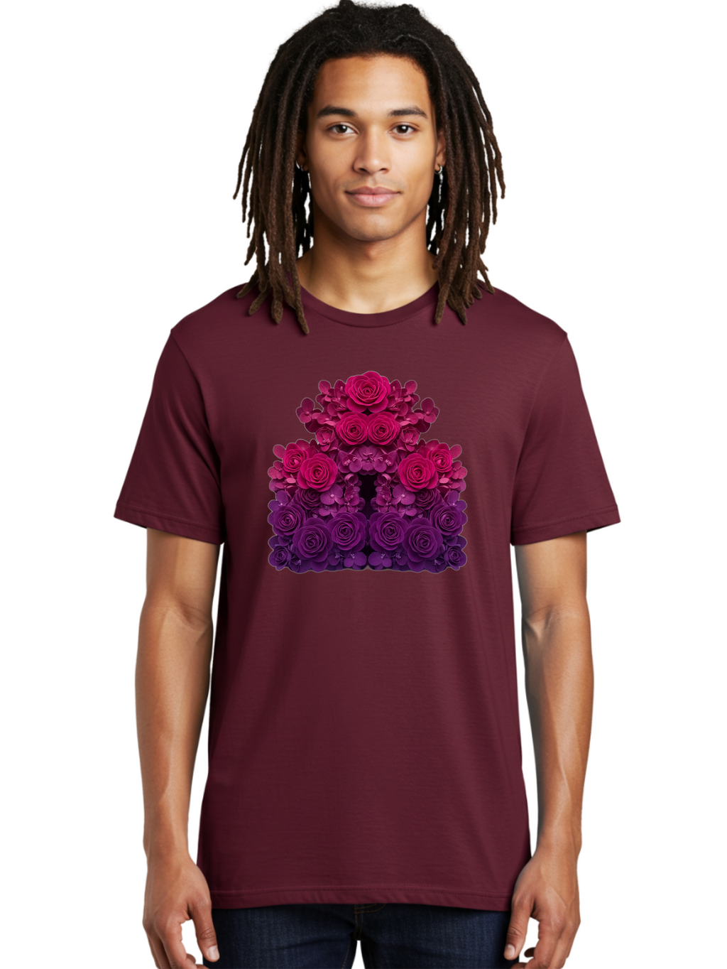 Purple-Roses Men'S Graphic Tee, 100% Cotton, Comfortable Casual Summer Wear, Machine Washable, Vintage Camera, Old Camera, Antique Camera, Black Camera, Classic Photography, Photography Equipment, Nostalgic Device, Film Camera, Camera Art Bag994