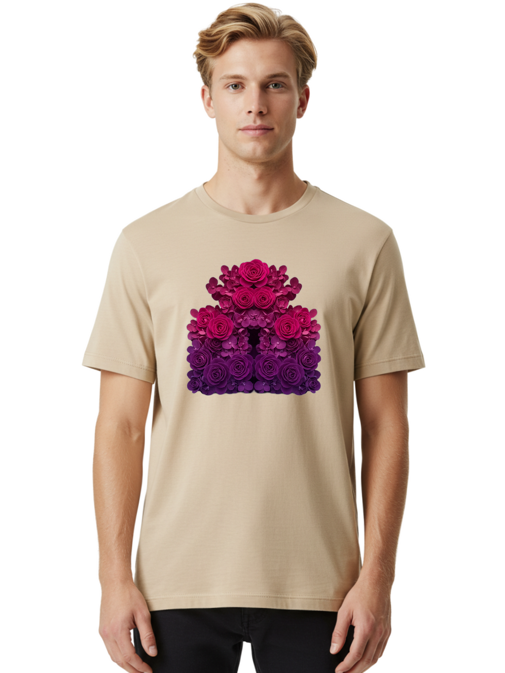 Purple-Roses Men'S Graphic Tee, 100% Cotton, Comfortable Casual Summer Wear, Machine Washable, Vintage Camera, Old Camera, Antique Camera, Black Camera, Classic Photography, Photography Equipment, Nostalgic Device, Film Camera, Camera Art Bag994