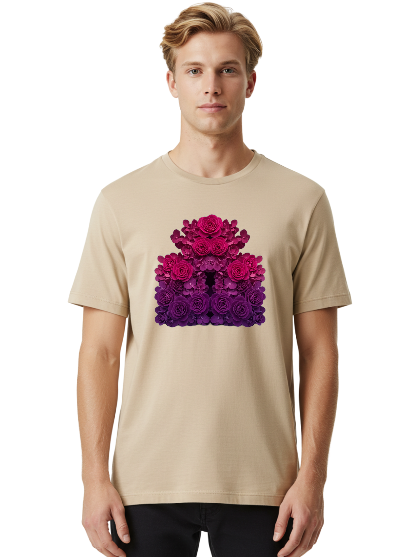 Purple-Roses Men'S Graphic Tee, 100% Cotton, Comfortable Casual Summer Wear, Machine Washable, Vintage Camera, Old Camera, Antique Camera, Black Camera, Classic Photography, Photography Equipment, Nostalgic Device, Film Camera, Camera Art Bag994