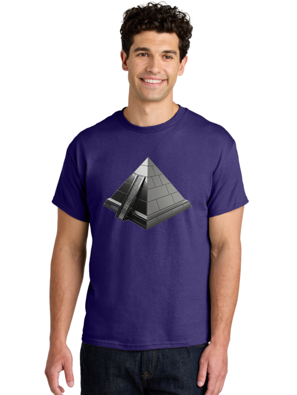 Pyramid Men'S Graphic Tee, 100% Cotton, Comfortable Casual Summer Wear, Machine Washable, Vintage Camera, Old Camera, Antique Camera, Black Camera, Classic Photography, Photography Equipment, Nostalgic Device, Film Camera, Camera Art Bah000