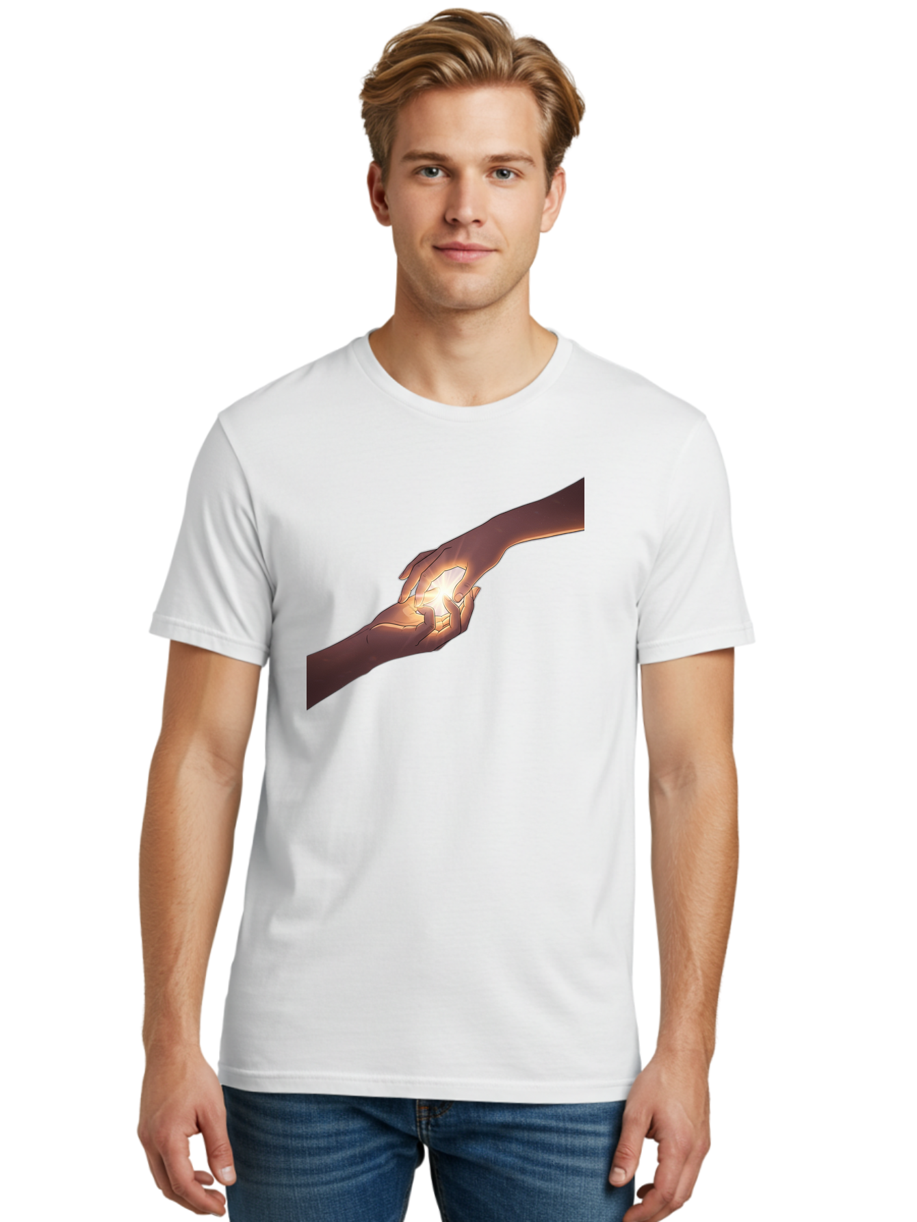 Reaching-Hands Men'S Graphic Tee, 100% Cotton, Comfortable Casual Summer Wear, Machine Washable, Vintage Camera, Old Camera, Antique Camera, Black Camera, Classic Photography, Photography Equipment, Nostalgic Device, Film Camera, Camera Art Bah010