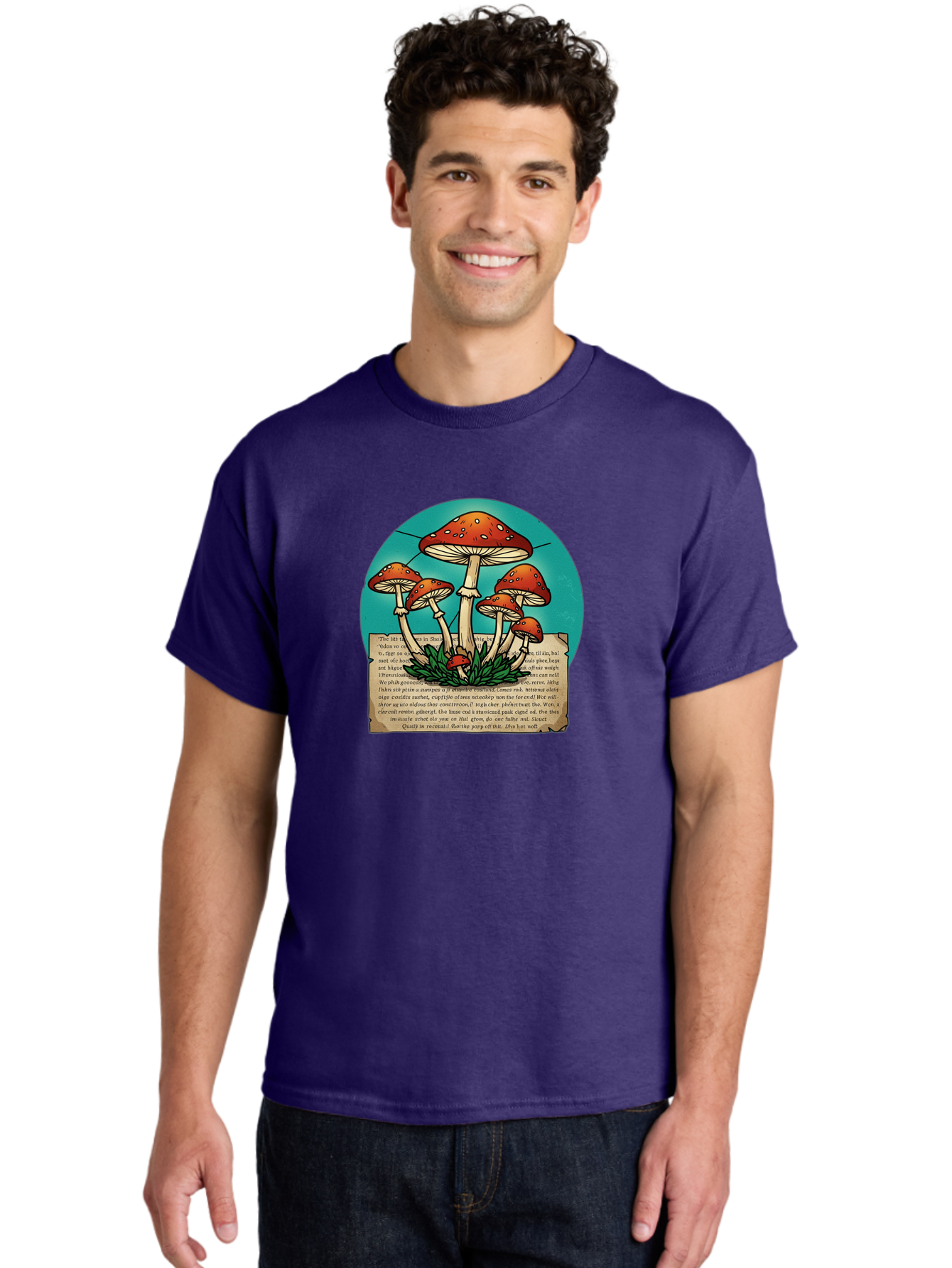 Red-Mushrooms Men'S Graphic Tee, 100% Cotton, Comfortable Casual Summer Wear, Machine Washable, Vintage Camera, Old Camera, Antique Camera, Black Camera, Classic Photography, Photography Equipment, Nostalgic Device, Film Camera, Camera Art Bah018