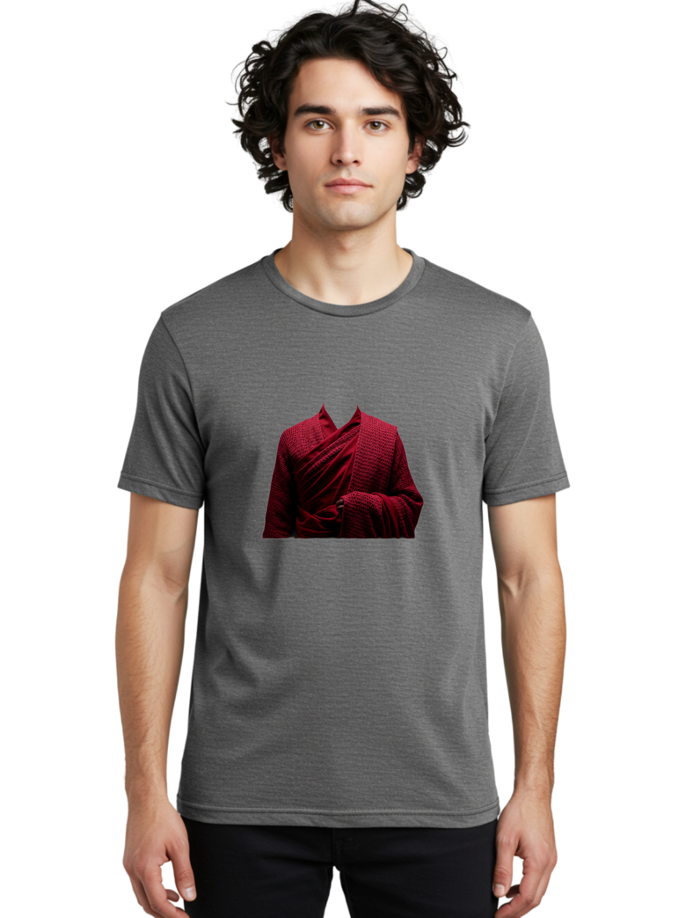 Red-Robe Men'S Graphic Tee, 100% Cotton, Comfortable Casual Summer Wear, Machine Washable, Vintage Camera, Old Camera, Antique Camera, Black Camera, Classic Photography, Photography Equipment, Nostalgic Device, Film Camera, Camera Art Bah020