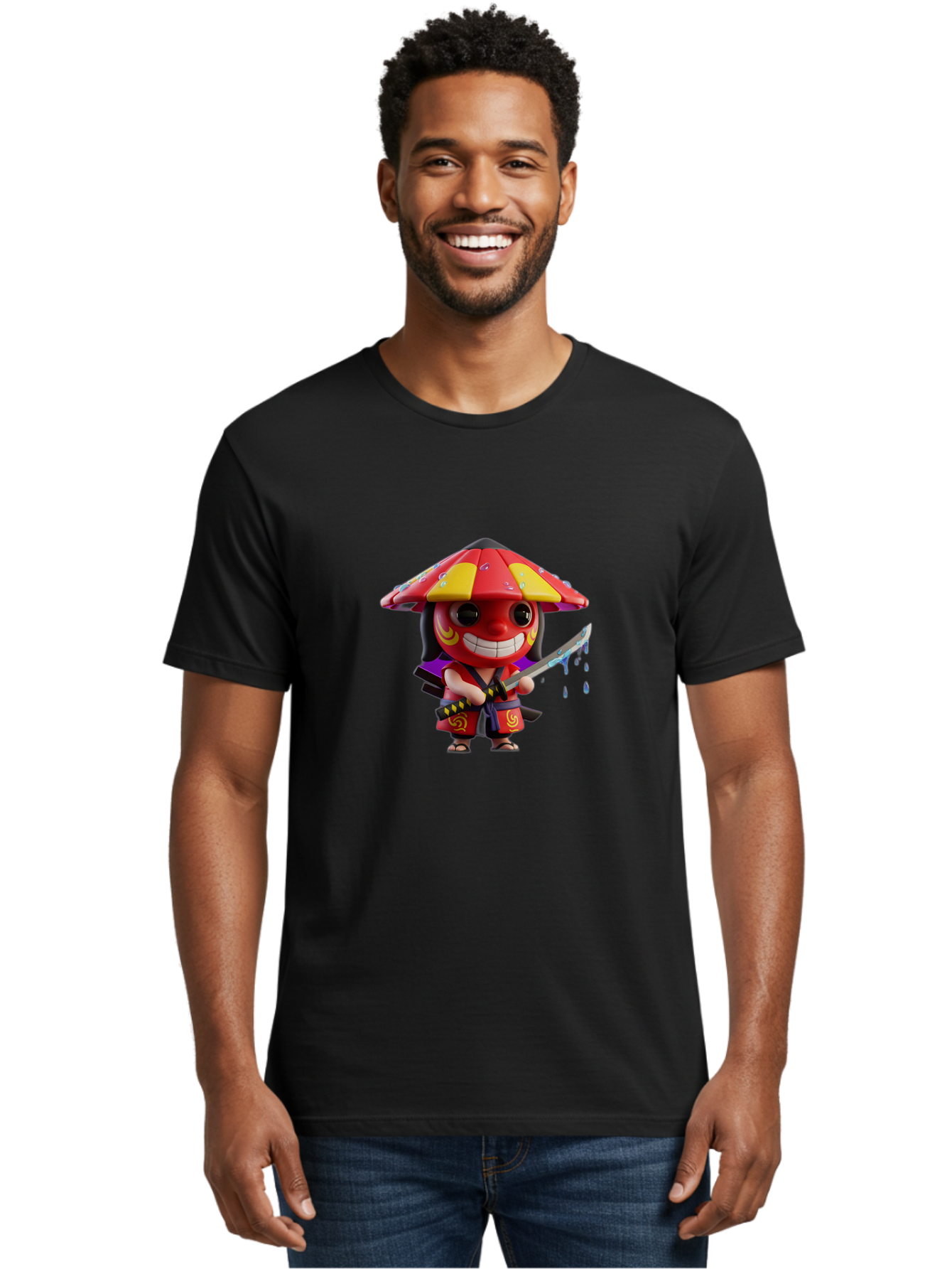 Red-Samurai Men'S Graphic Tee, 100% Cotton, Comfortable Casual Summer Wear, Machine Washable, Vintage Camera, Old Camera, Antique Camera, Black Camera, Classic Photography, Photography Equipment, Nostalgic Device, Film Camera, Camera Art Bah022