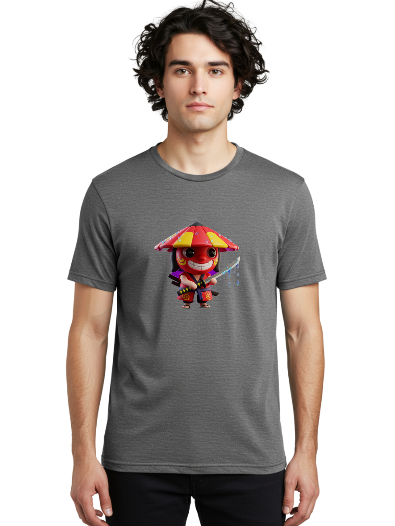 Red-Samurai Men'S Graphic Tee, 100% Cotton, Comfortable Casual Summer Wear, Machine Washable, Vintage Camera, Old Camera, Antique Camera, Black Camera, Classic Photography, Photography Equipment, Nostalgic Device, Film Camera, Camera Art Bah022